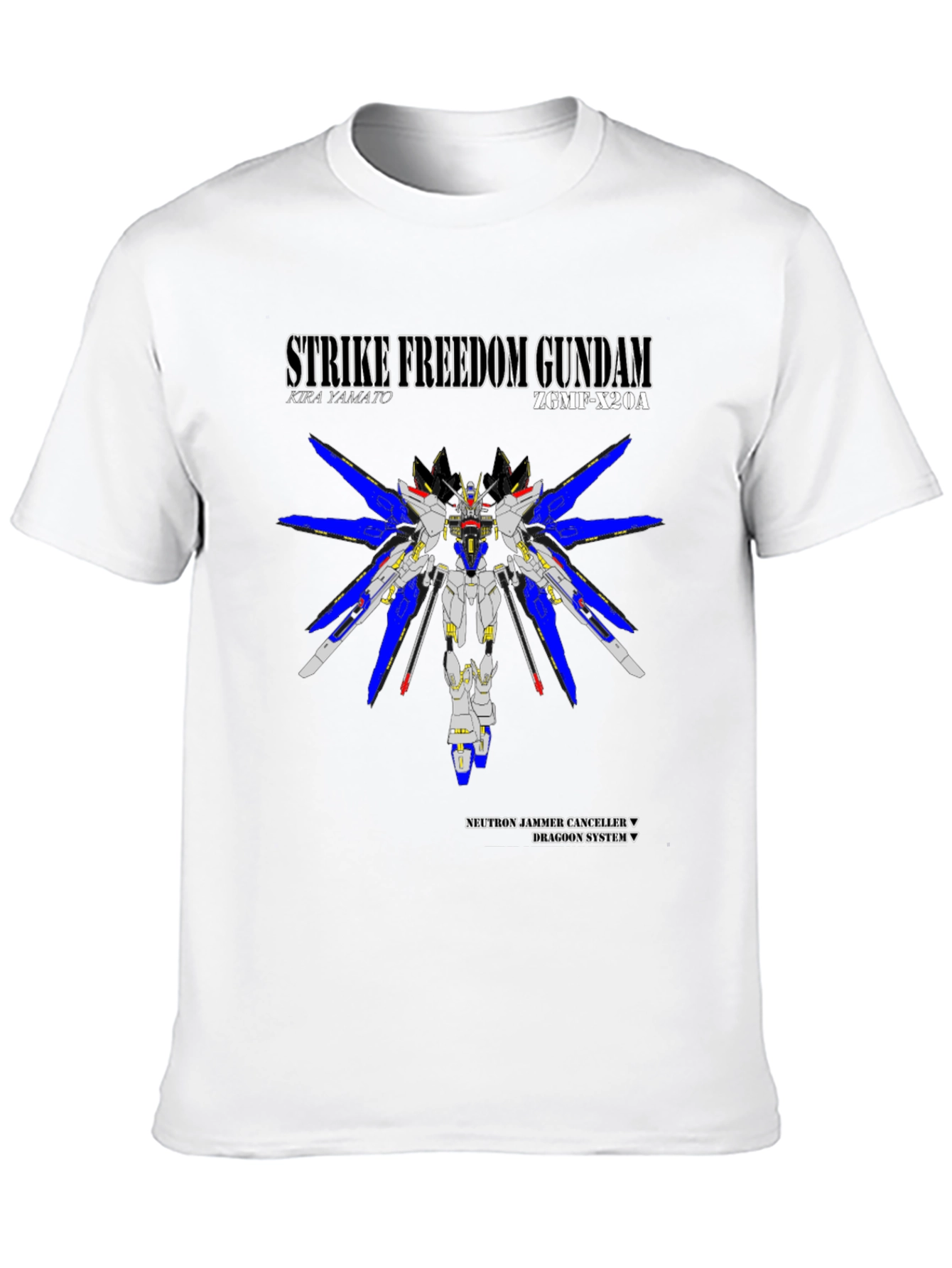 Strike Freedom Gundam Graphic T-Shirt