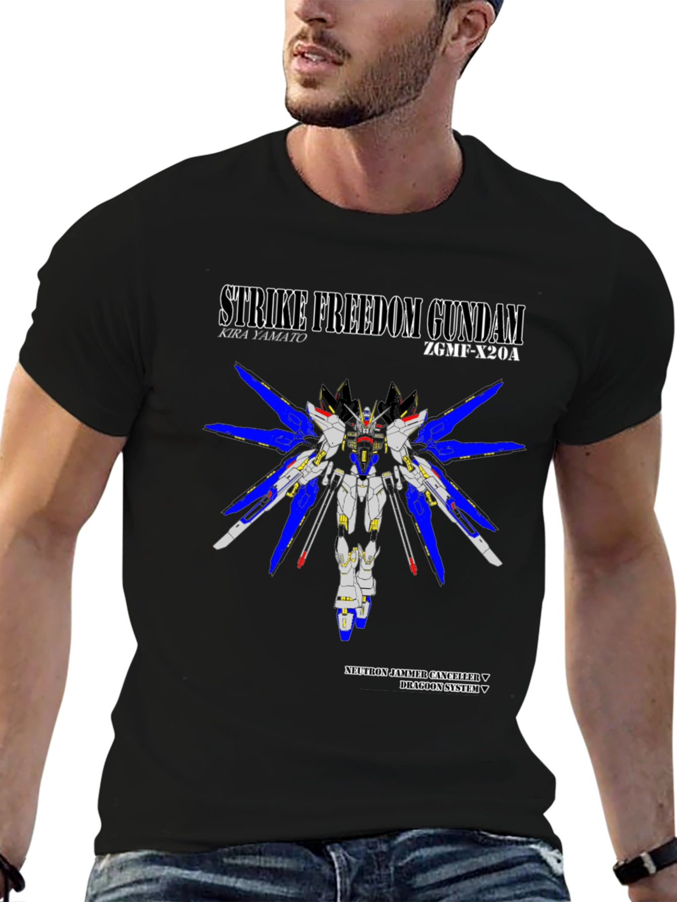 Strike Freedom Gundam Graphic T-Shirt