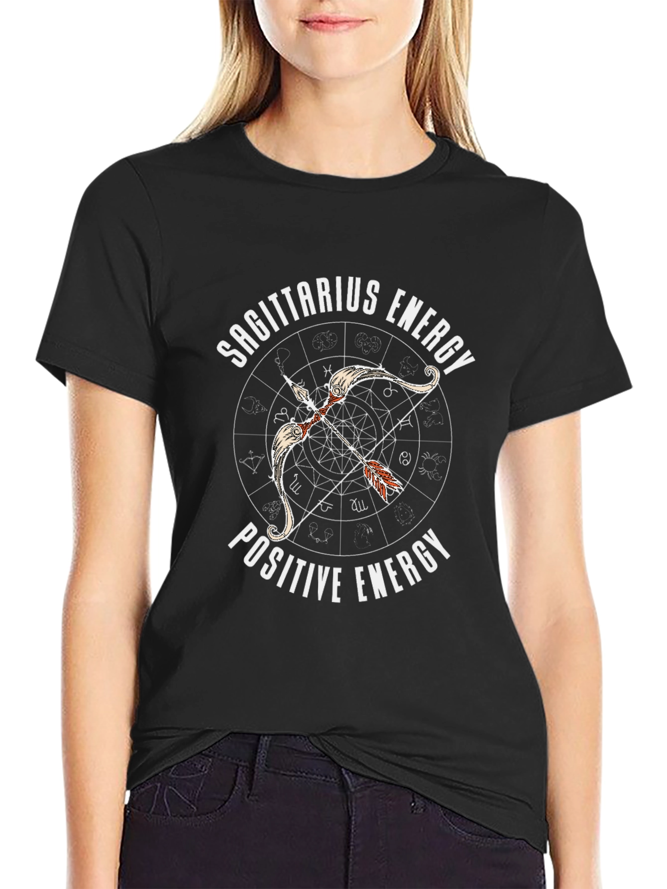 Sagittarius Energy T-Shirt - Positive Zodiac Tee