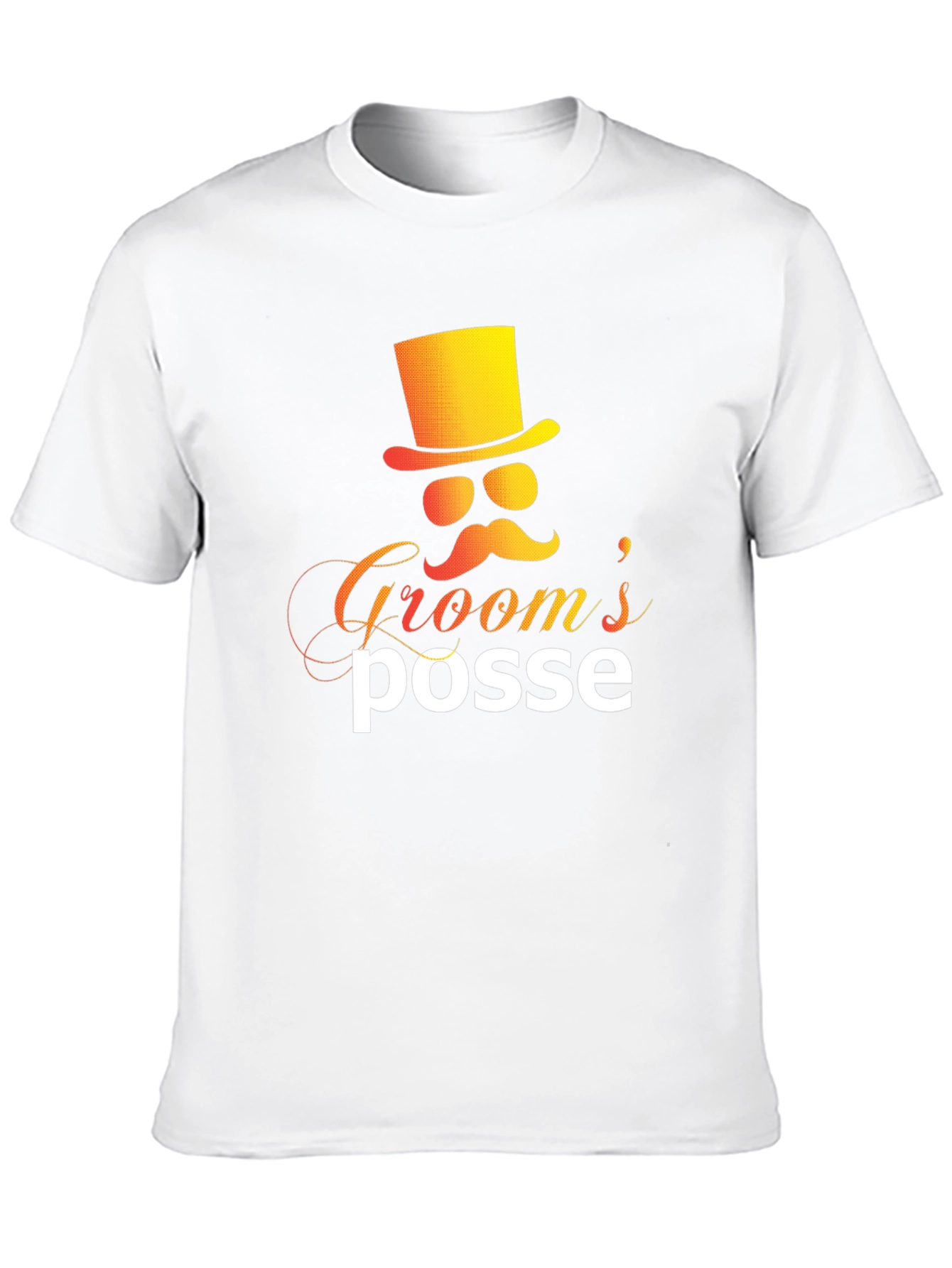 Grooms Posse Graphic Tee - Stylish Wedding Party Apparel