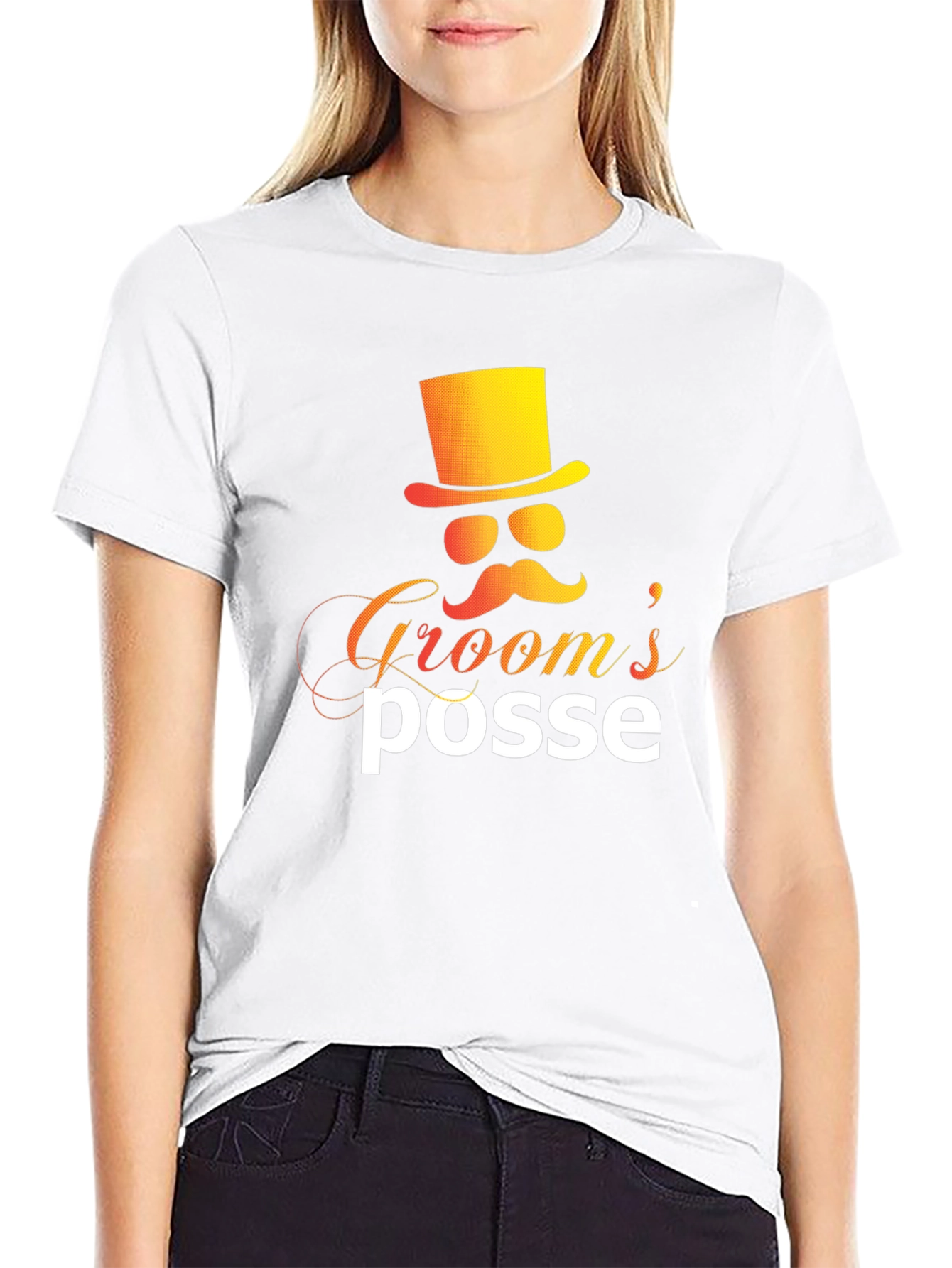 Grooms Posse Graphic Tee - Stylish Wedding Party Apparel