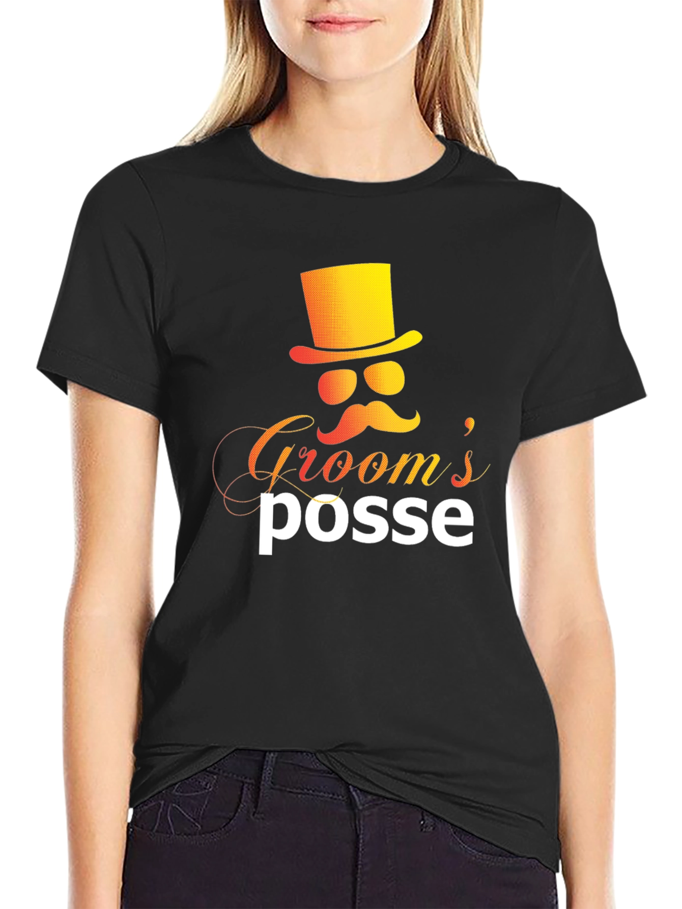 Grooms Posse Graphic Tee - Stylish Wedding Party Apparel