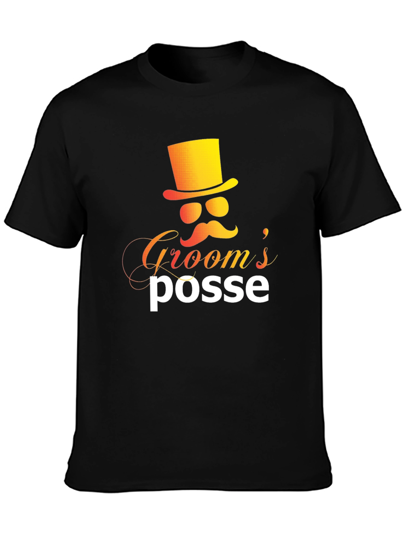 Grooms Posse Graphic Tee - Stylish Wedding Party Apparel