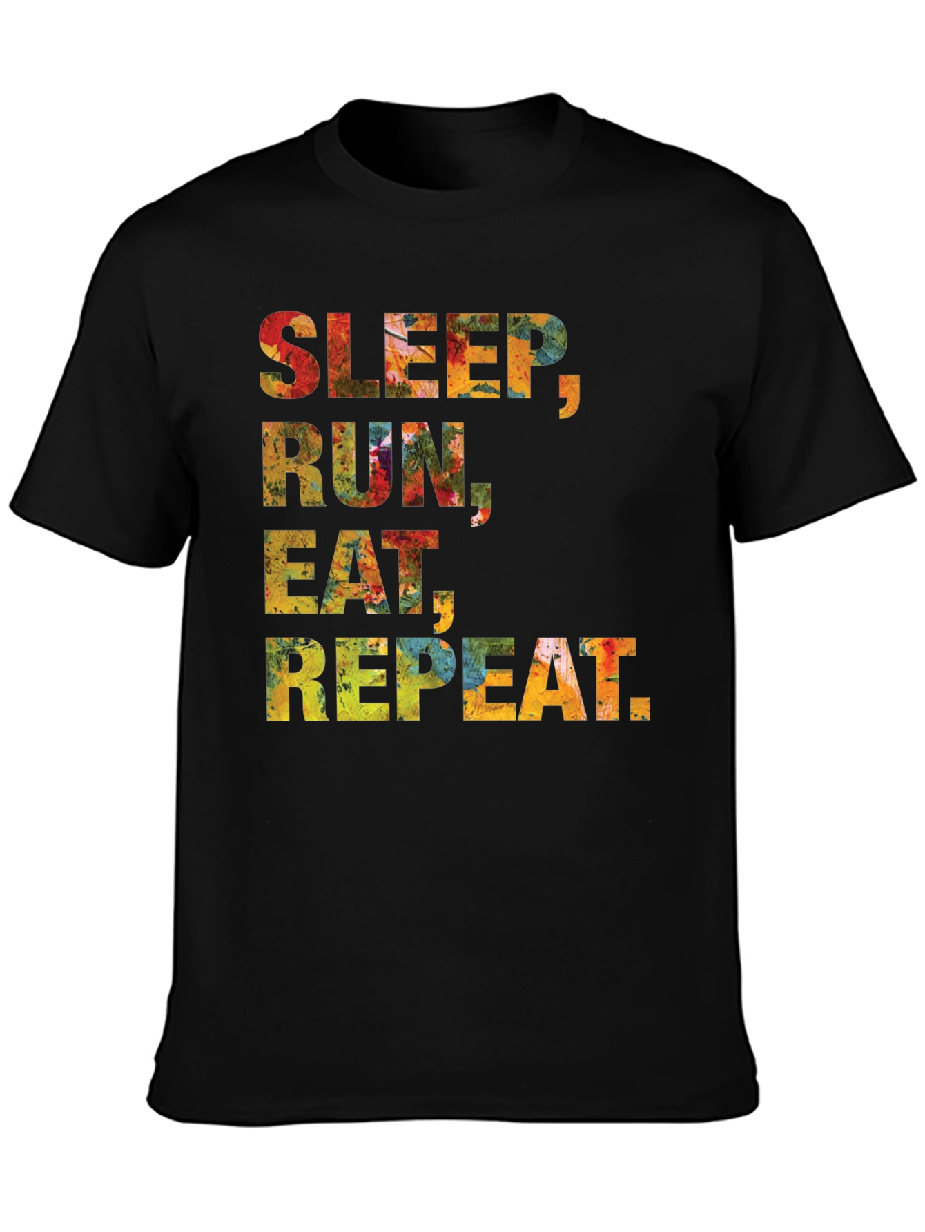 Sleep Run Eat Repeat Graphic Tee
