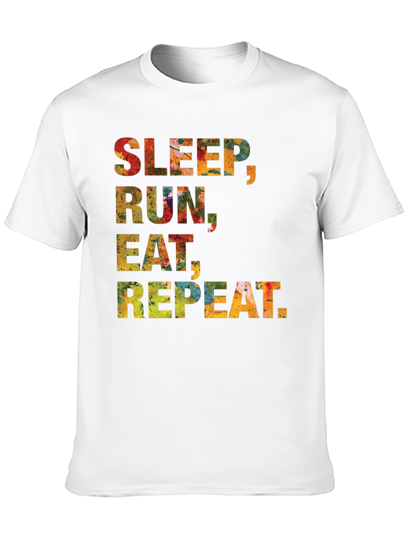 Sleep Run Eat Repeat Graphic Tee