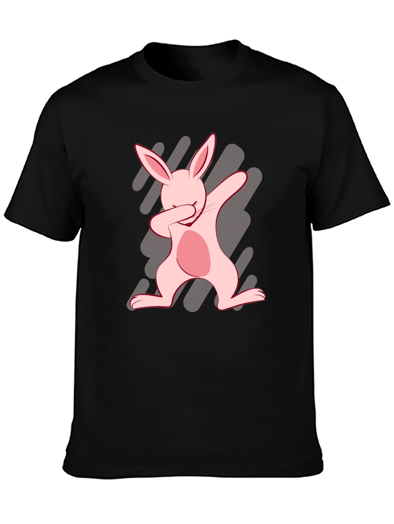 Dabbing Easter Bunny Graphic T-Shirt