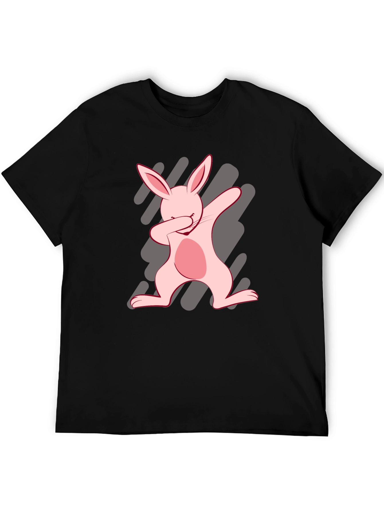 Dabbing Easter Bunny Graphic T-Shirt