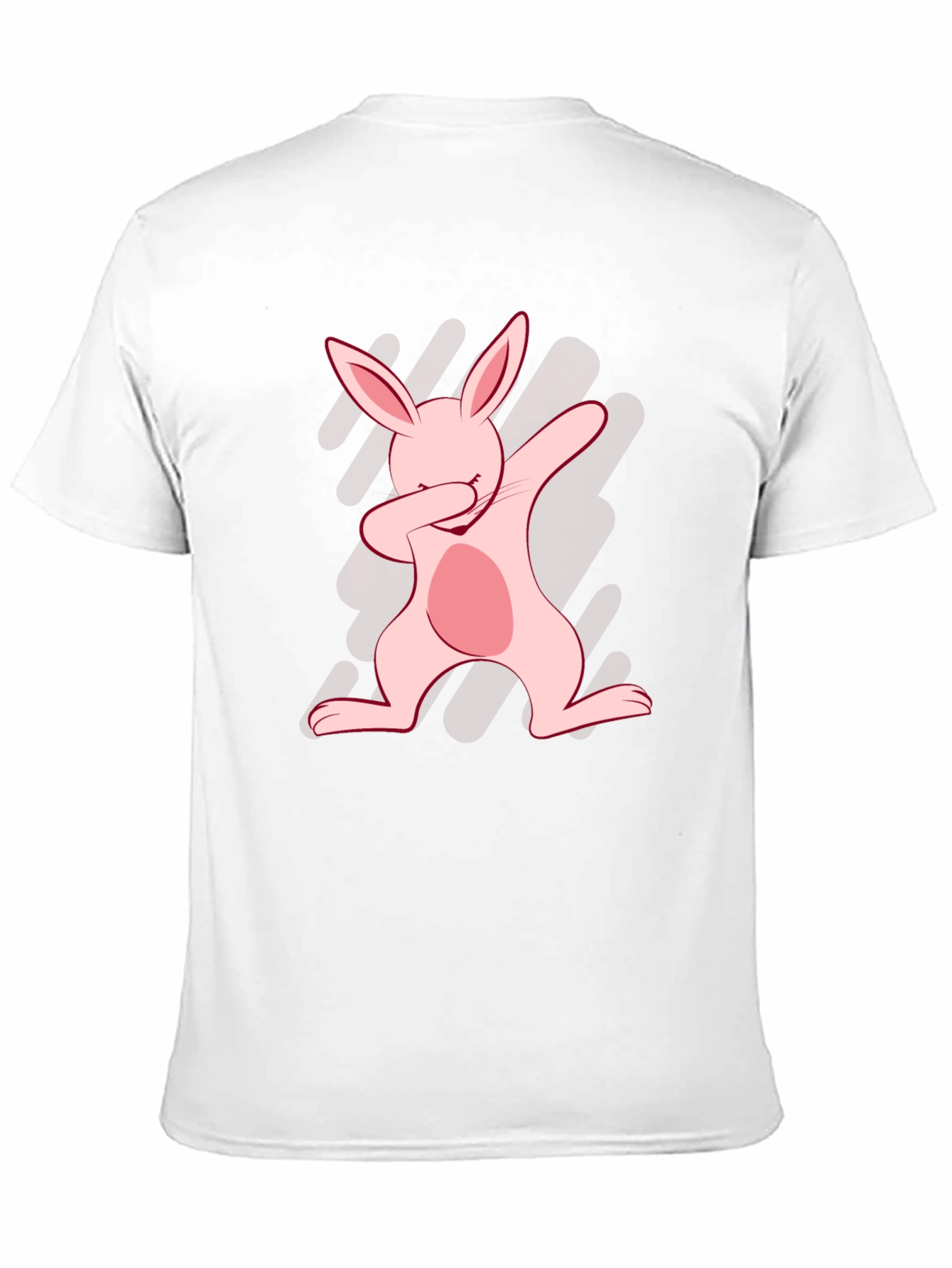 Dabbing Easter Bunny Graphic T-Shirt