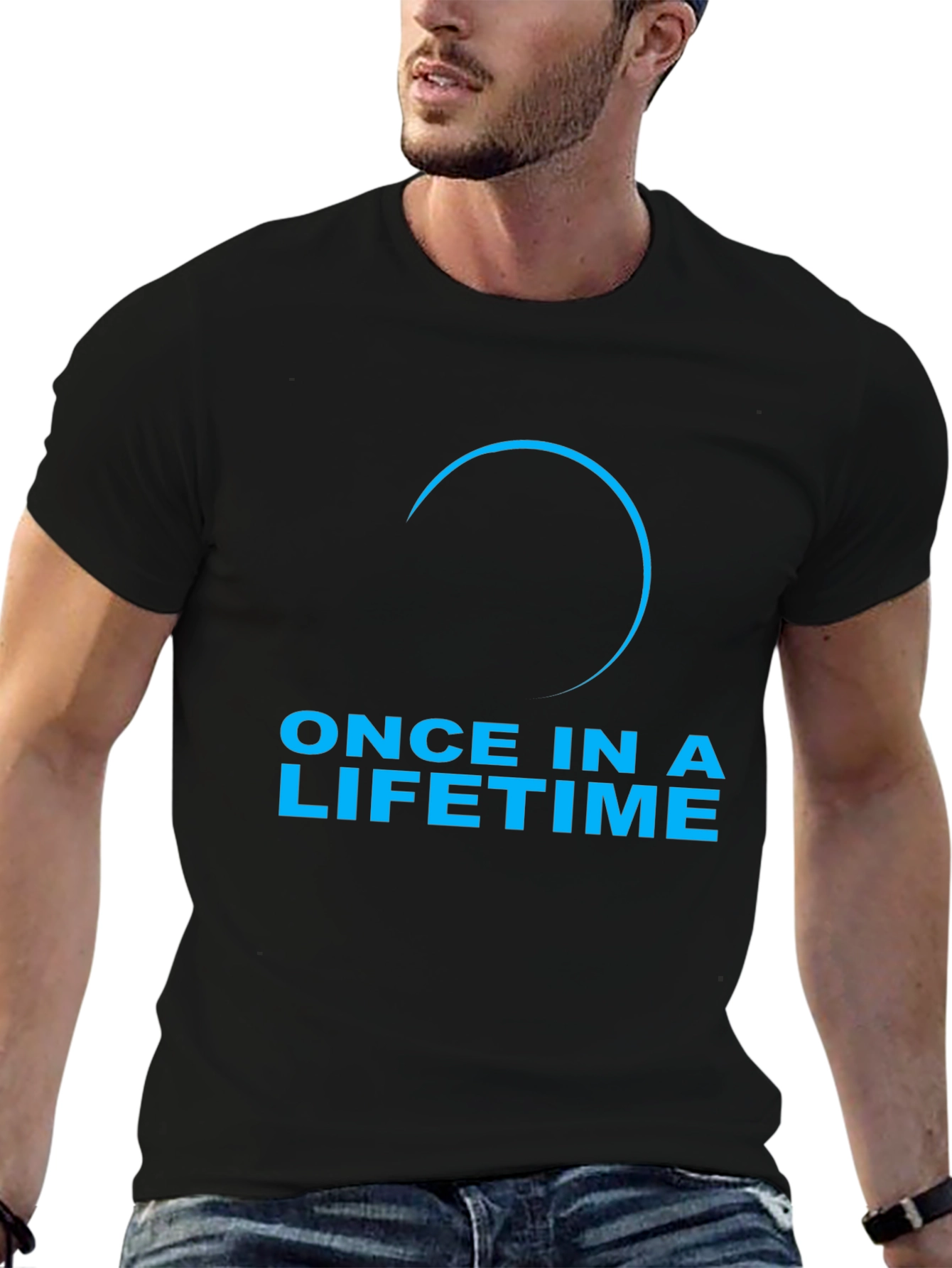 Once In A Lifetime Black T-Shirt