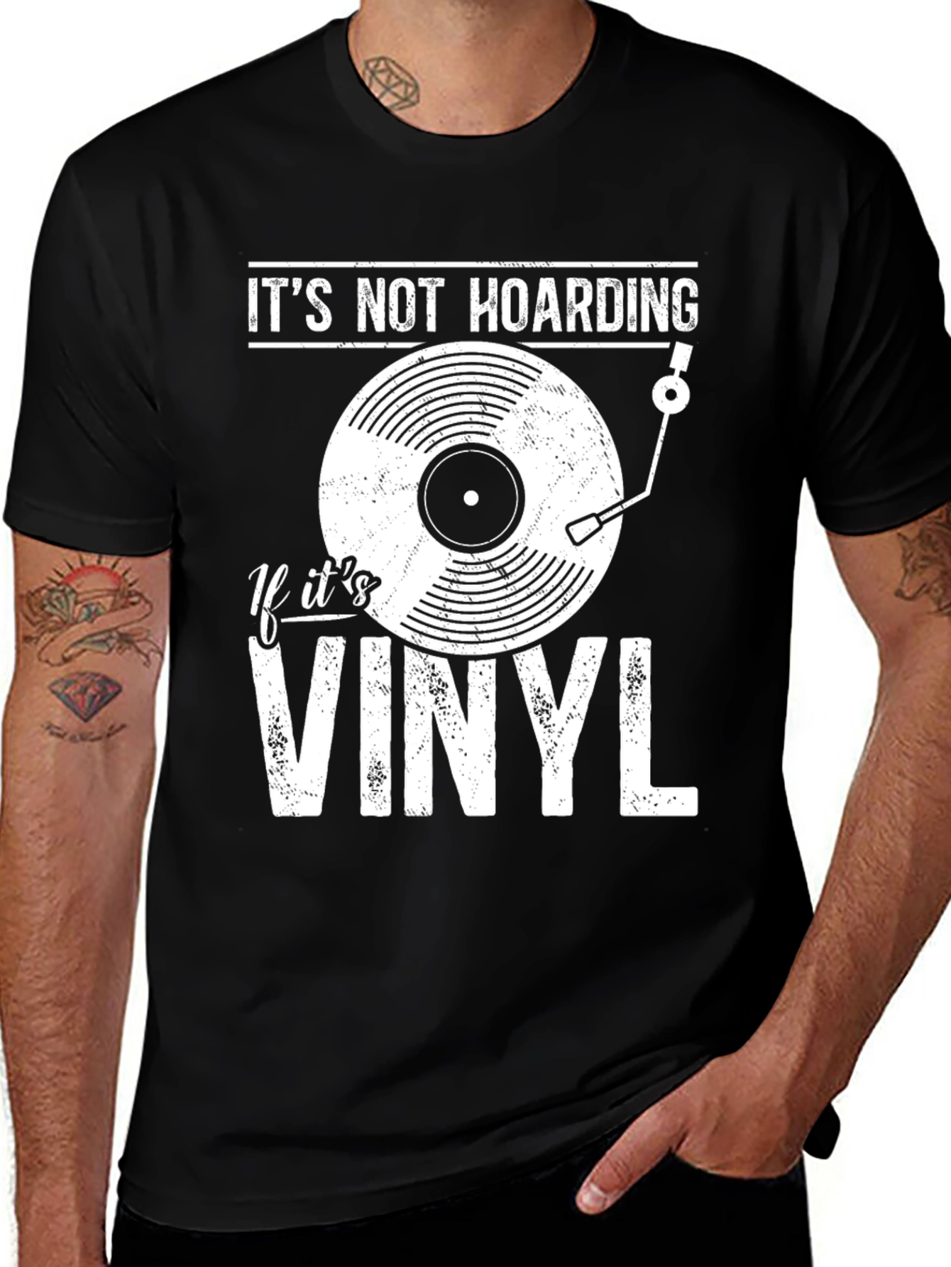 Its Not Hoarding If Its Vinyl T-Shirt
