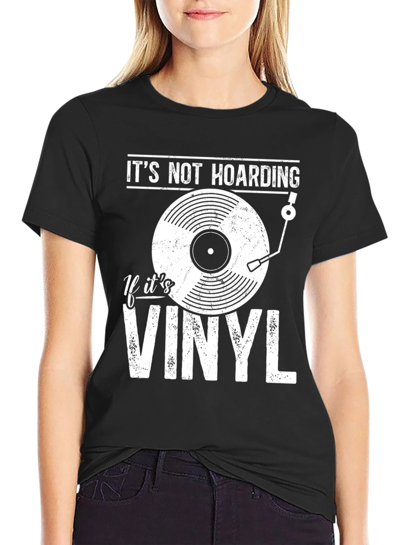 Its Not Hoarding If Its Vinyl T-Shirt