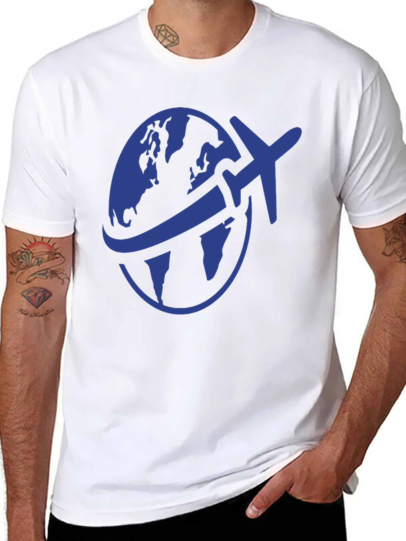 Around the World Travel Graphic T-Shirt