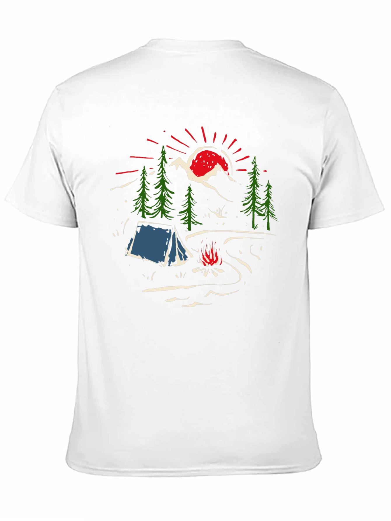 Camping Graphic T-Shirt - Adventure Awaits!