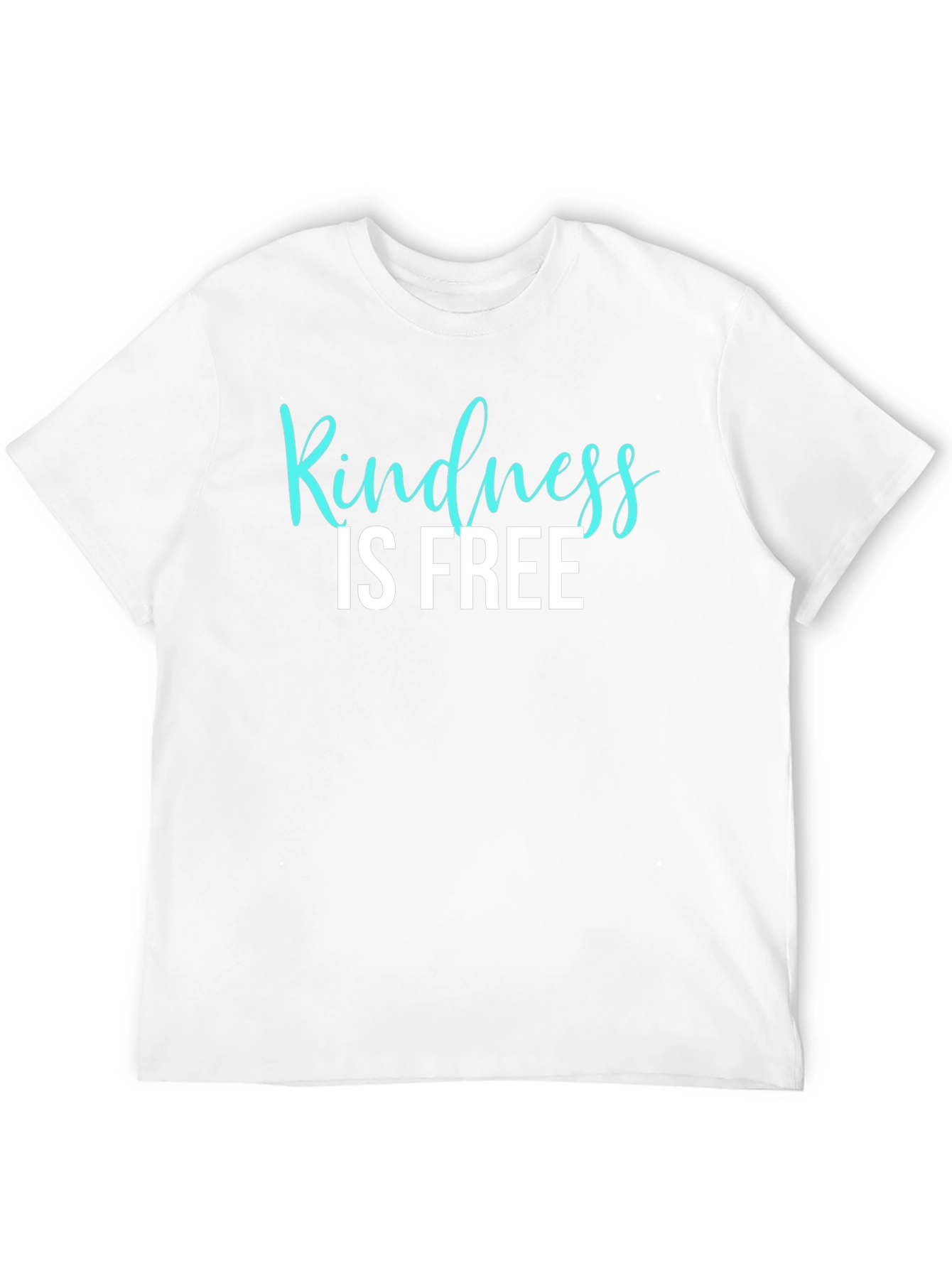 Kindness Is Free Graphic Tee - Mens Black T-Shirt
