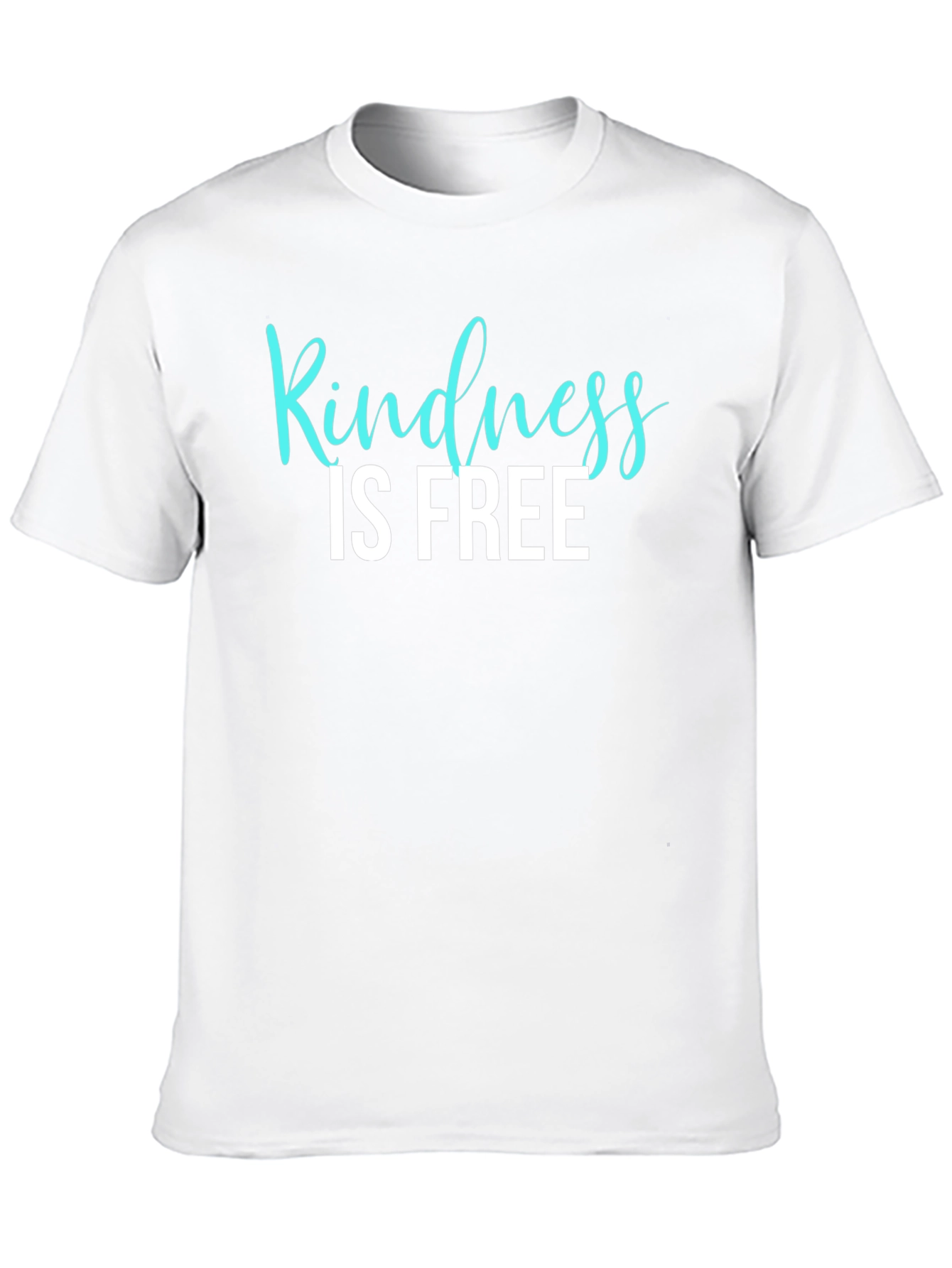 Kindness Is Free Graphic Tee - Mens Black T-Shirt