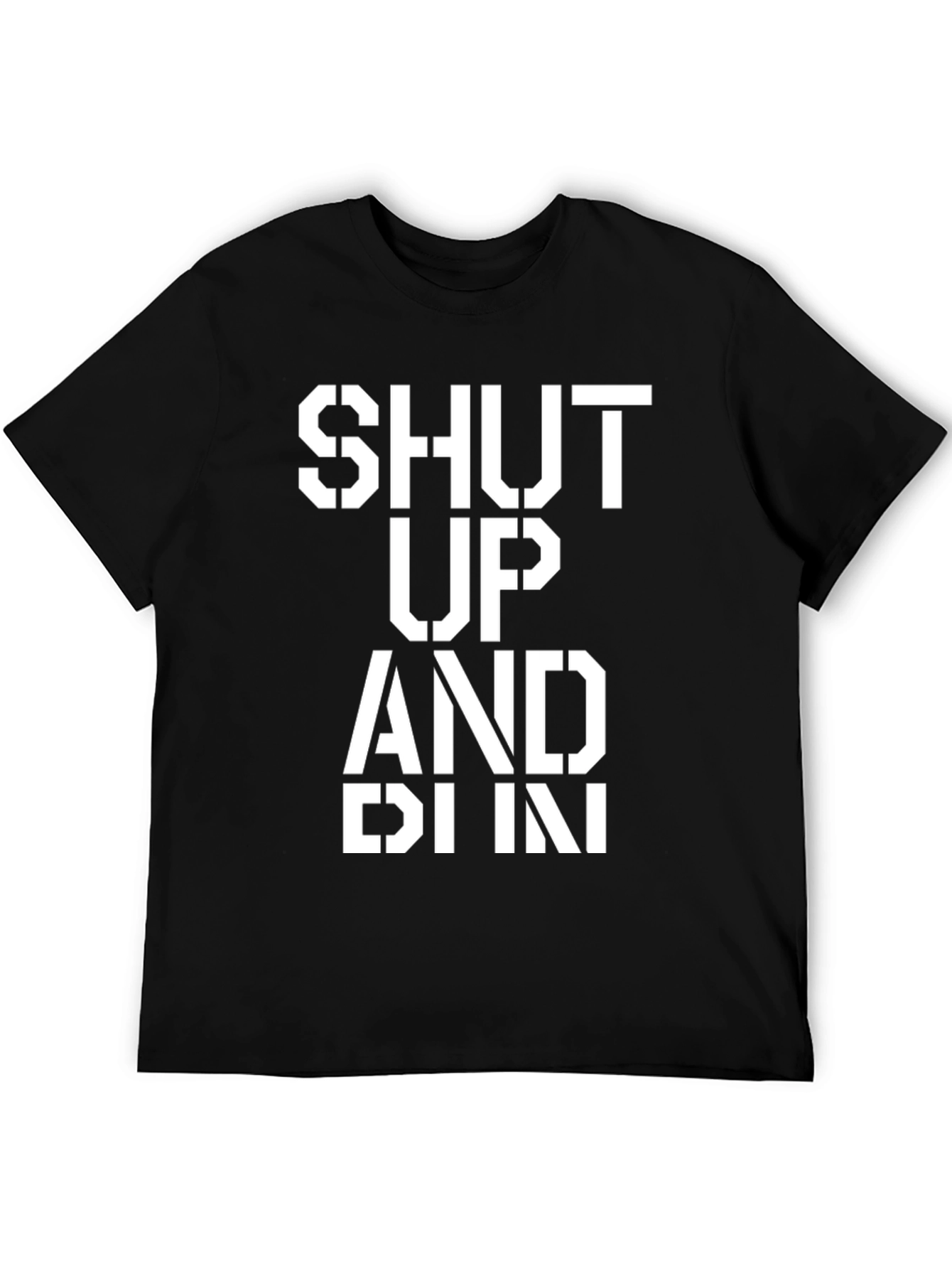 Shut Up and Run Graphic Tee