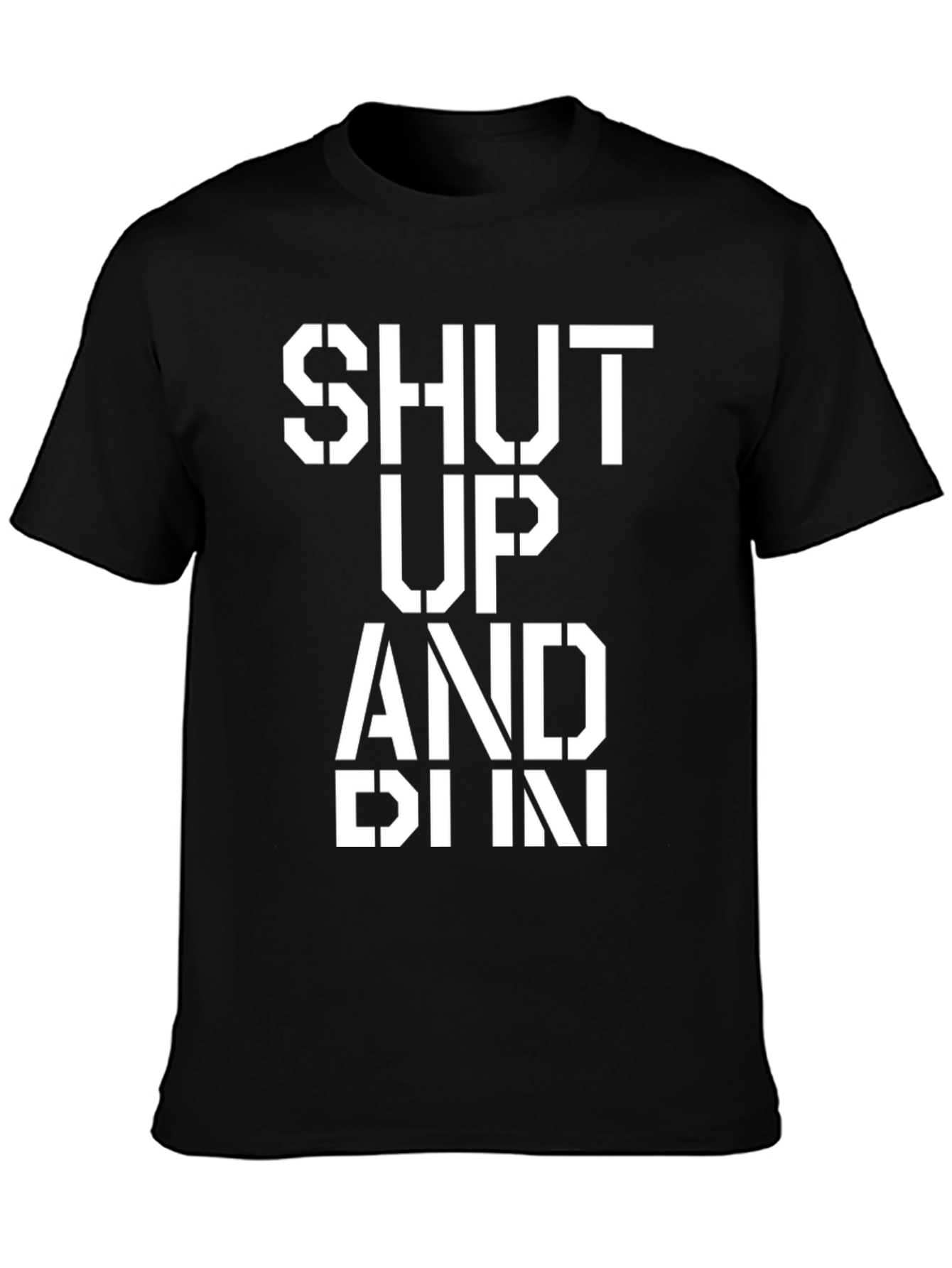Shut Up and Run Graphic Tee