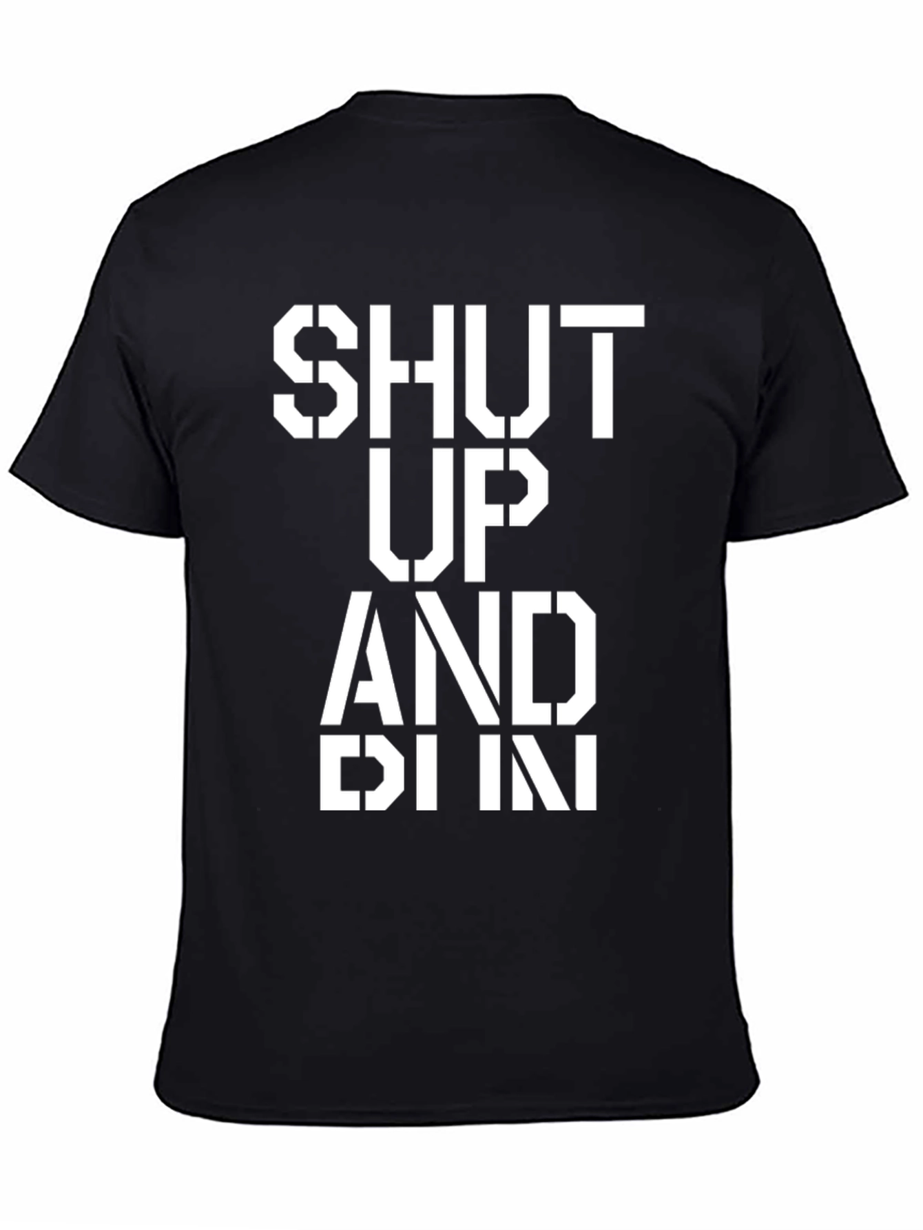 Shut Up and Run Graphic Tee