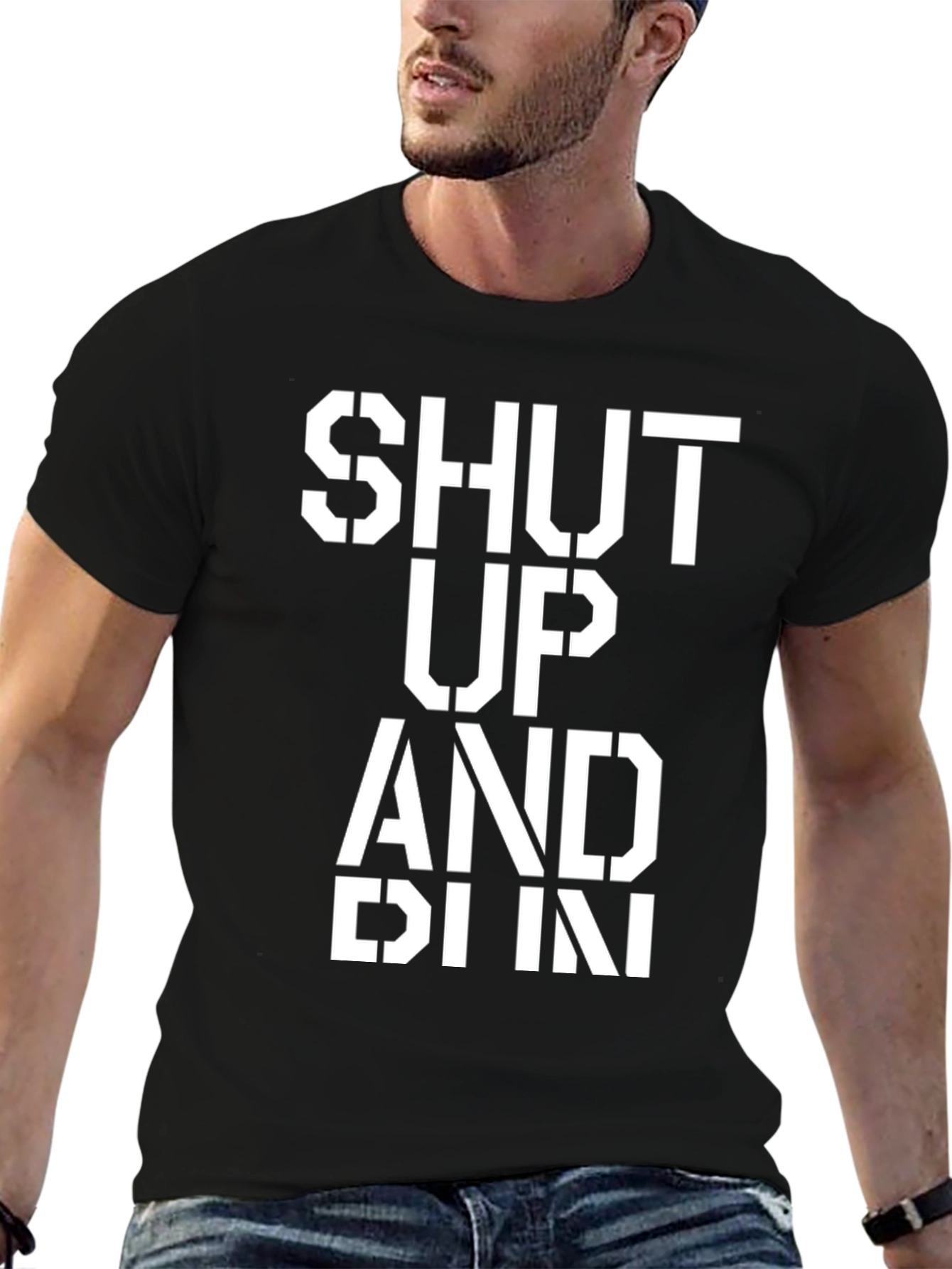 Shut Up and Run Graphic Tee
