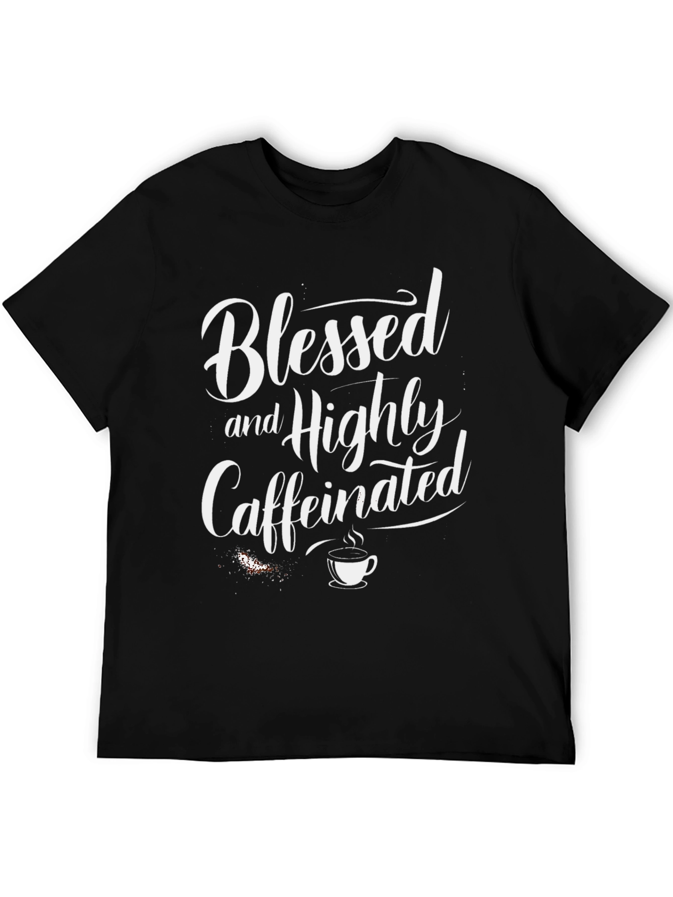 Blessed & Highly Caffeinated Graphic Tee