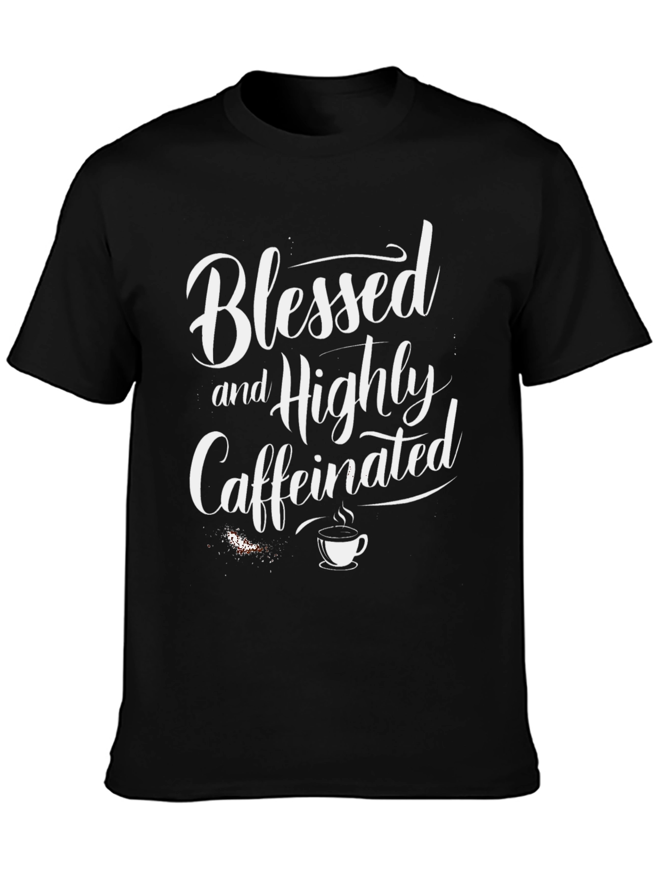 Blessed & Highly Caffeinated Graphic Tee
