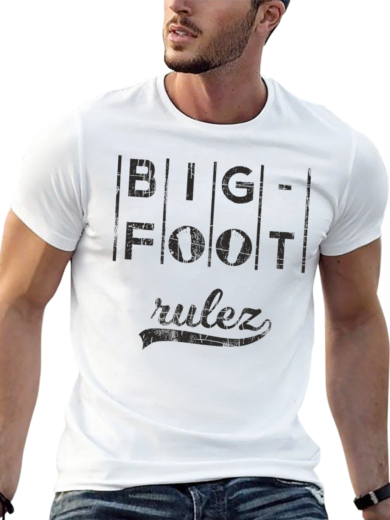 Bigfoot Rulez Graphic T-Shirt