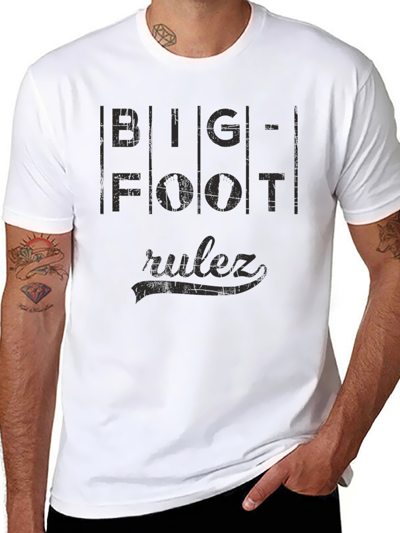 Bigfoot Rulez Graphic T-Shirt