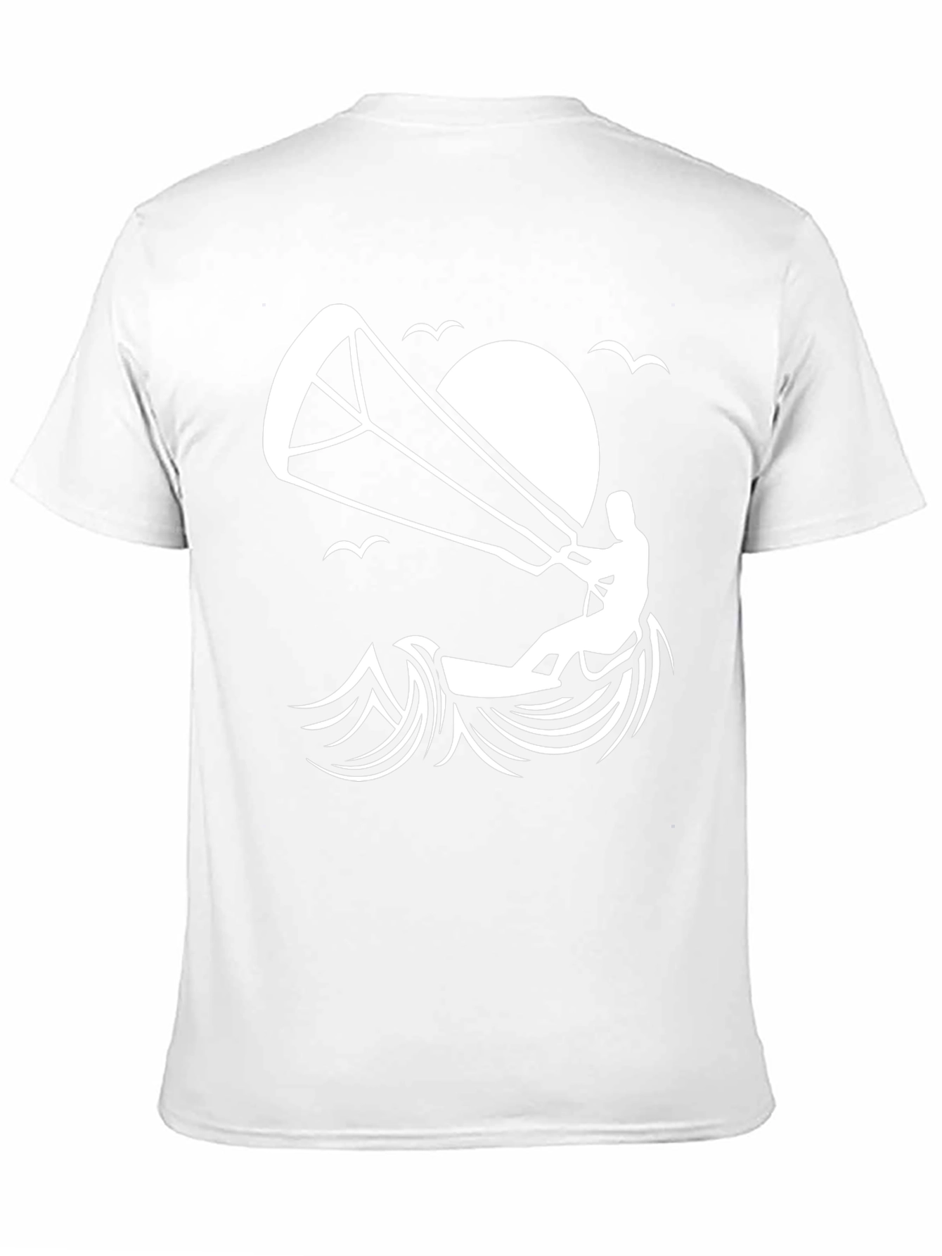 Black Kitesurfing T-Shirt | Adventure Ready