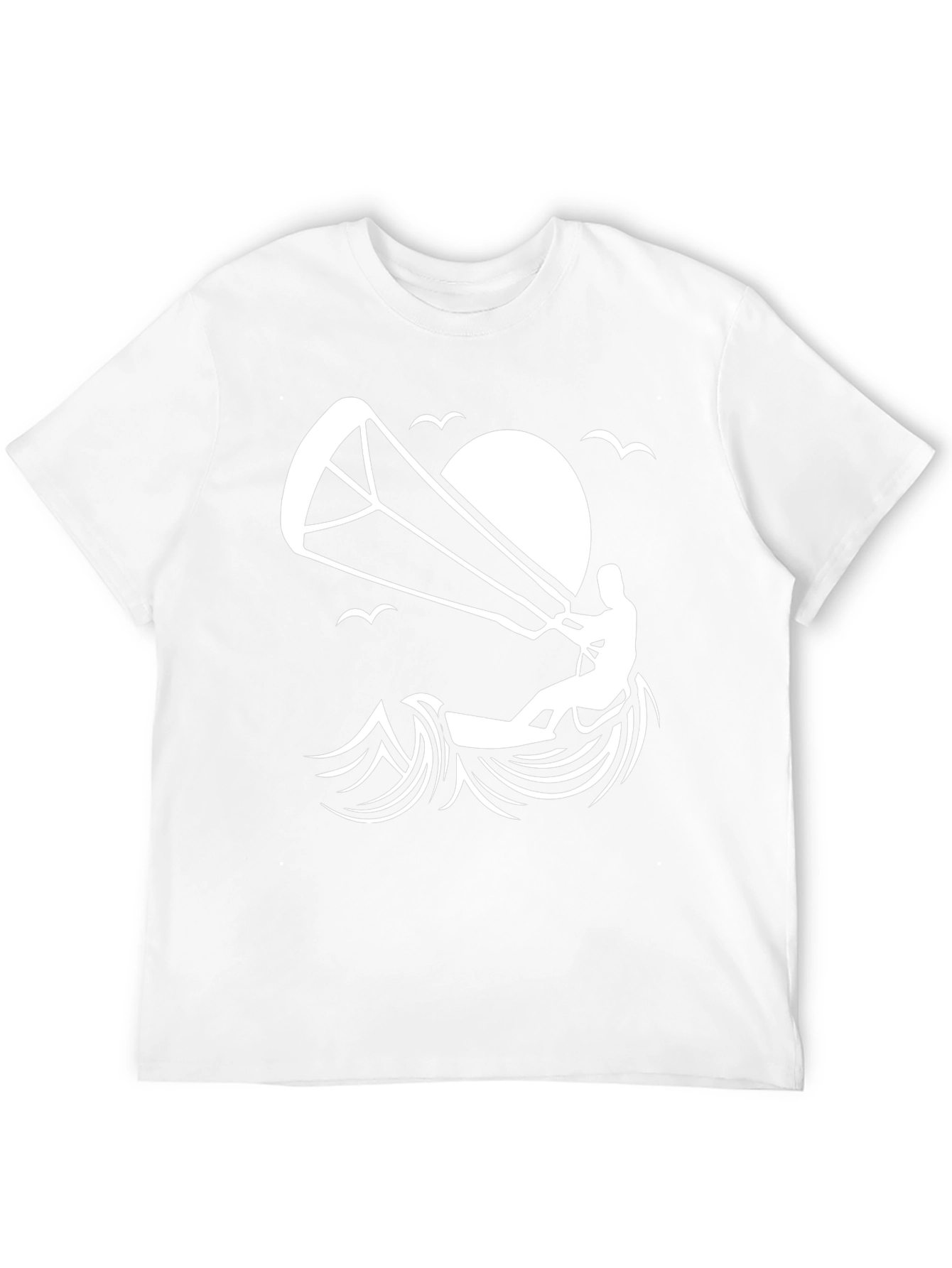 Black Kitesurfing T-Shirt | Adventure Ready