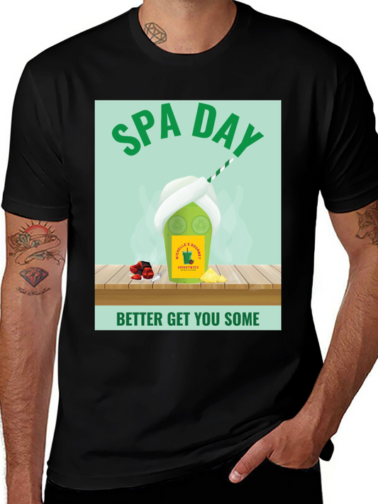Spa Day Smoothie T-Shirt - Relaxation and Refreshment