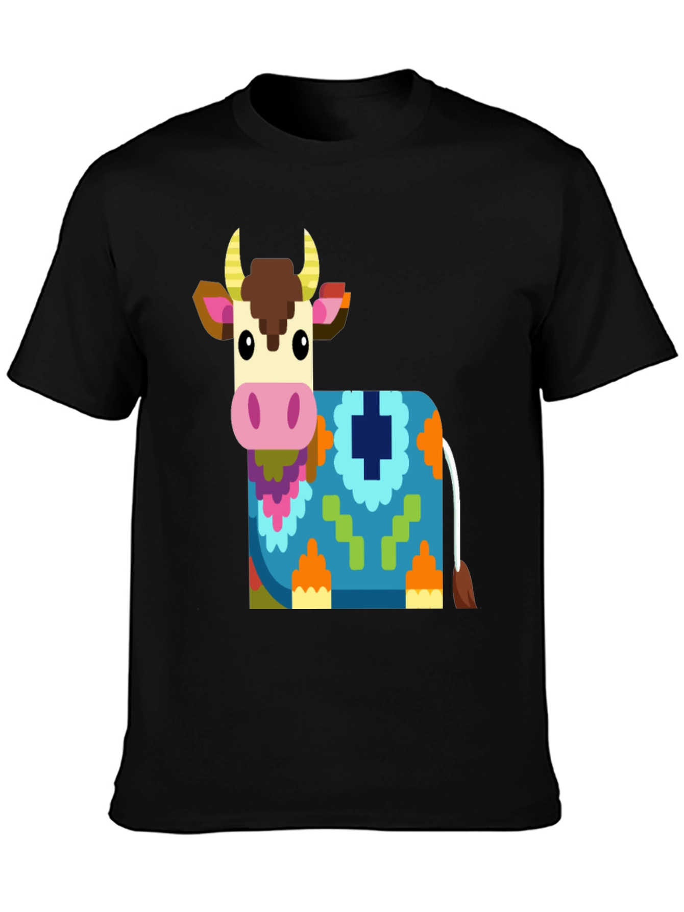 Cow Graphic Tee - Quirky Farm Animal T-Shirt
