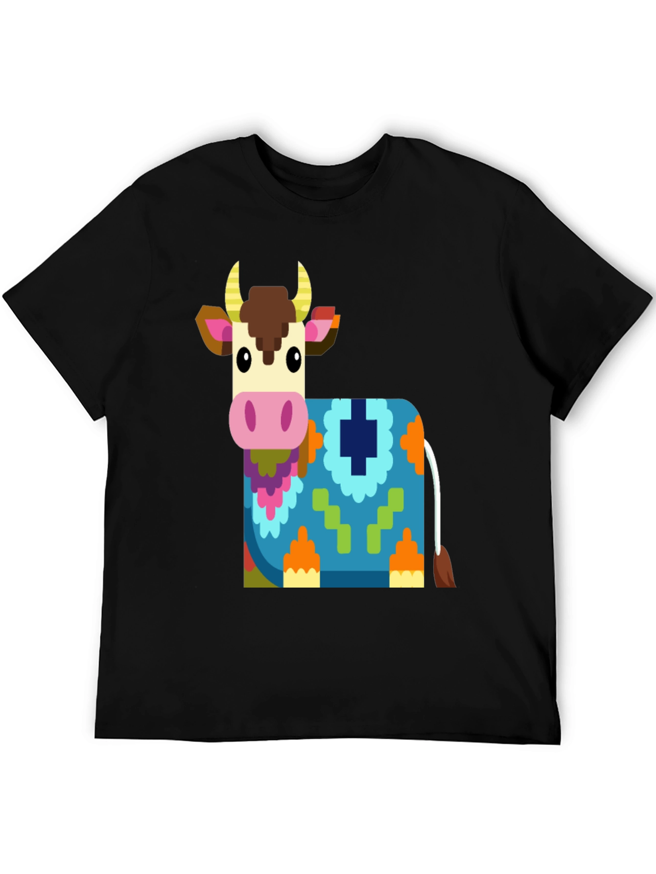 Cow Graphic Tee - Quirky Farm Animal T-Shirt