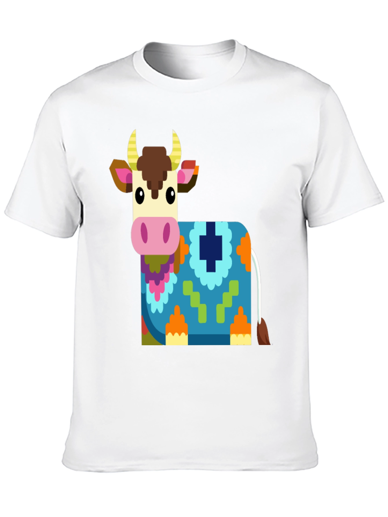 Cow Graphic Tee - Quirky Farm Animal T-Shirt
