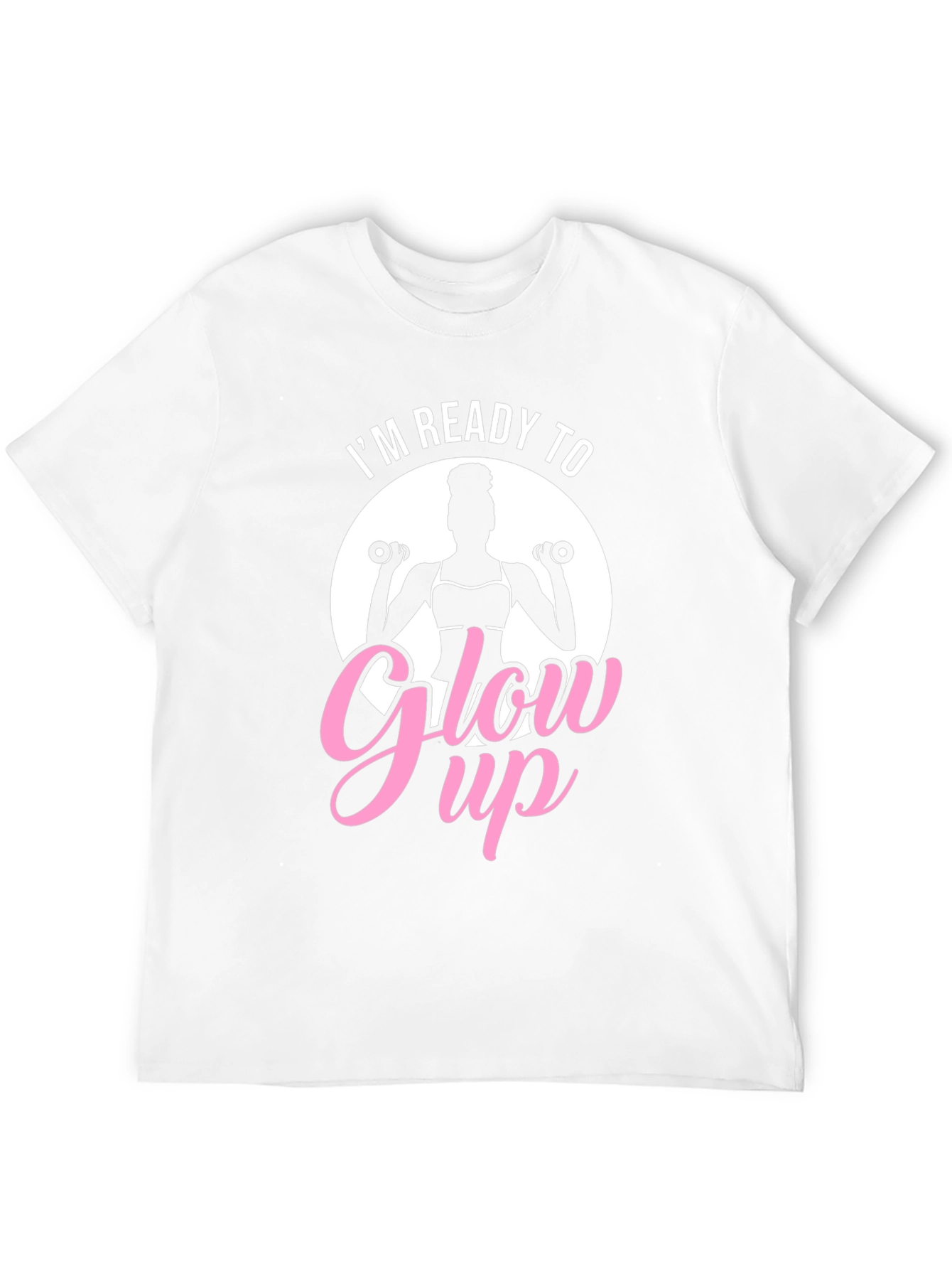 Im Ready To Glow Up Black T-Shirt