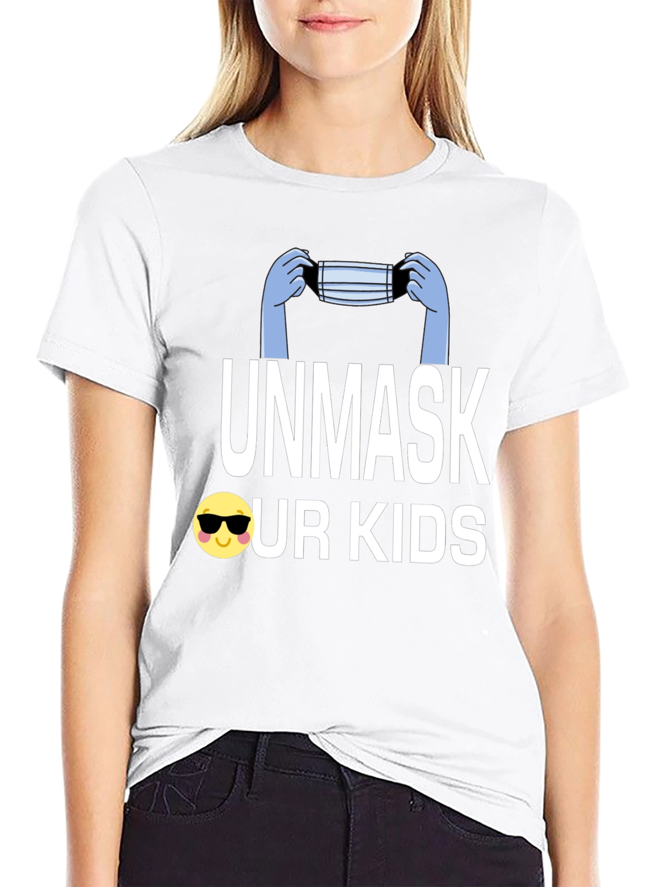 Unmask Our Kids Graphic T-Shirt