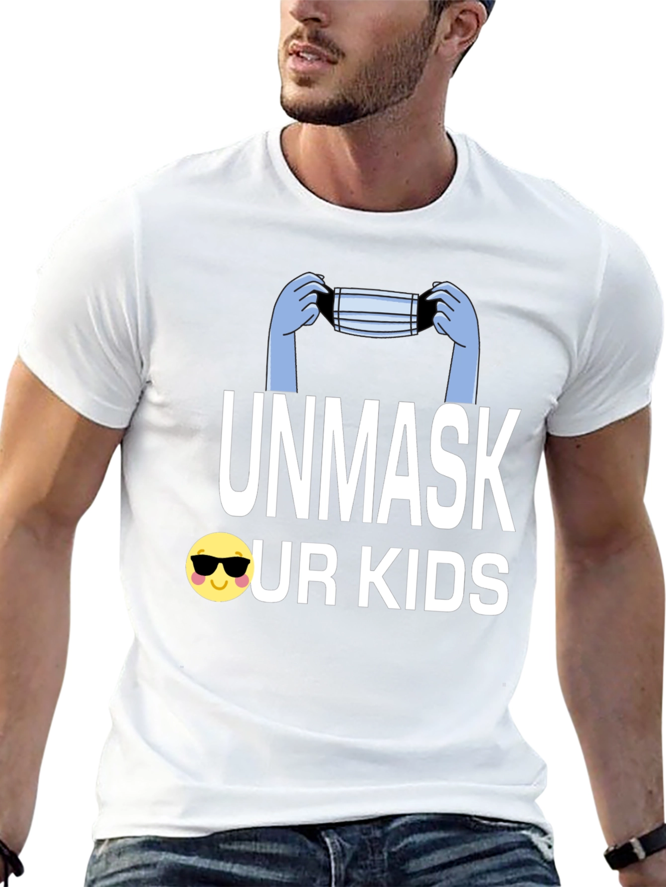 Unmask Our Kids Graphic T-Shirt