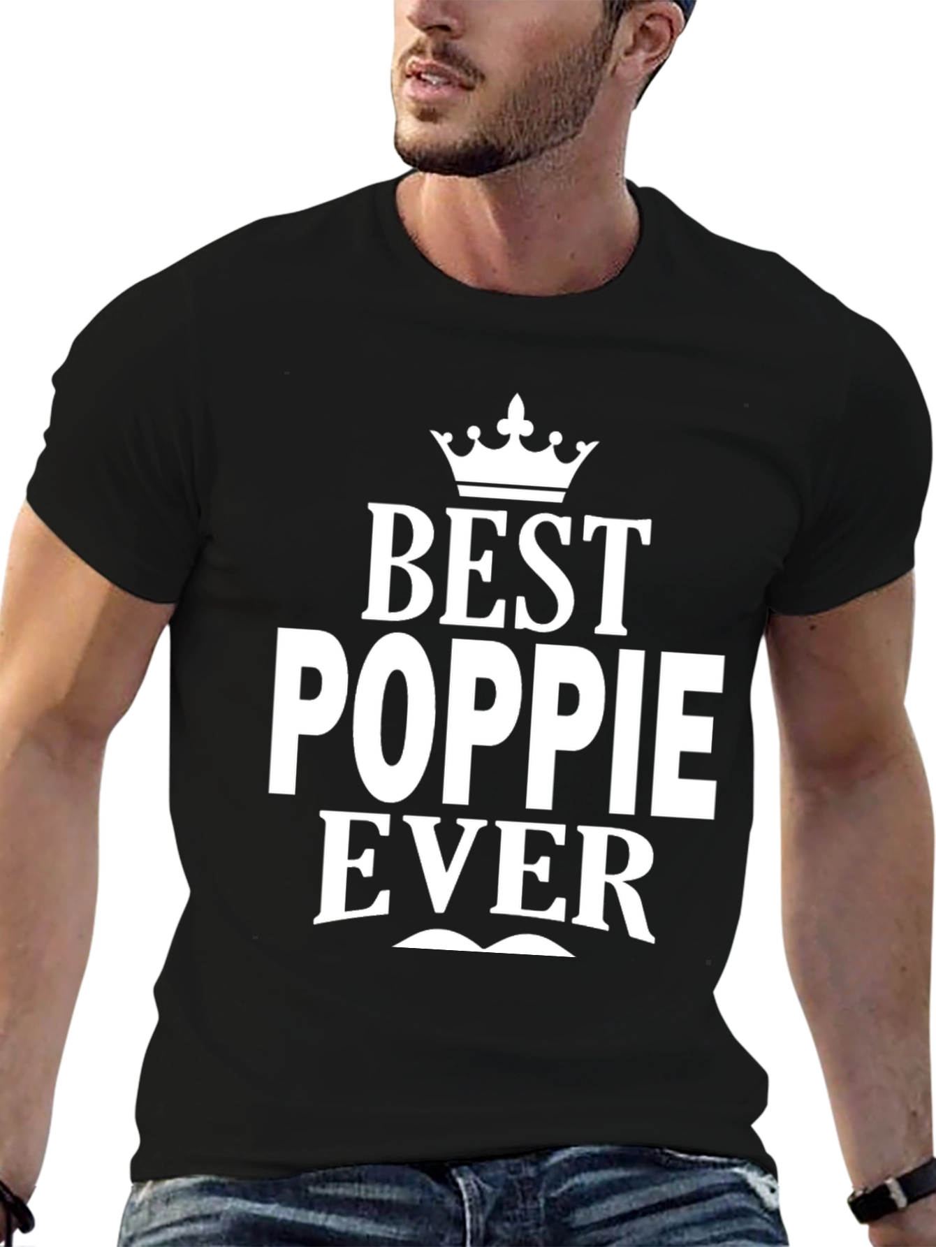 Best Poppie Ever T-Shirt - Grandpa Gift