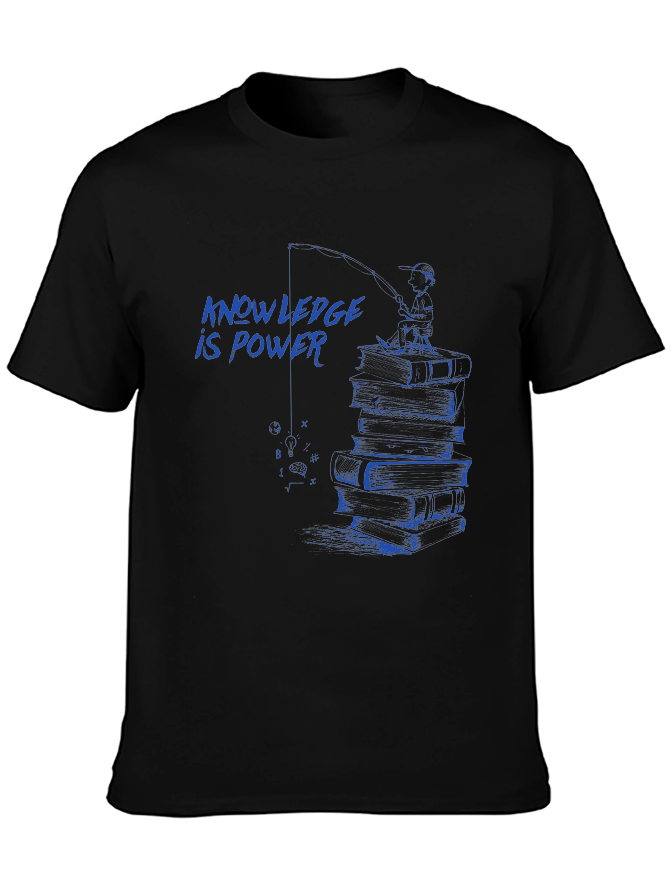 Knowledge is Power T-Shirt - Smart Education Design