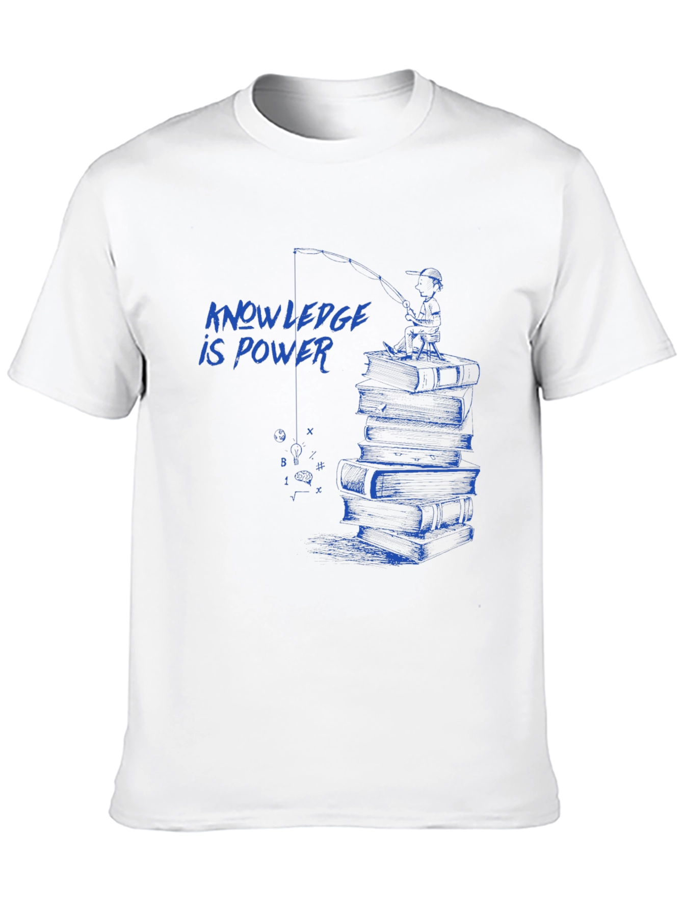 Knowledge is Power T-Shirt - Smart Education Design