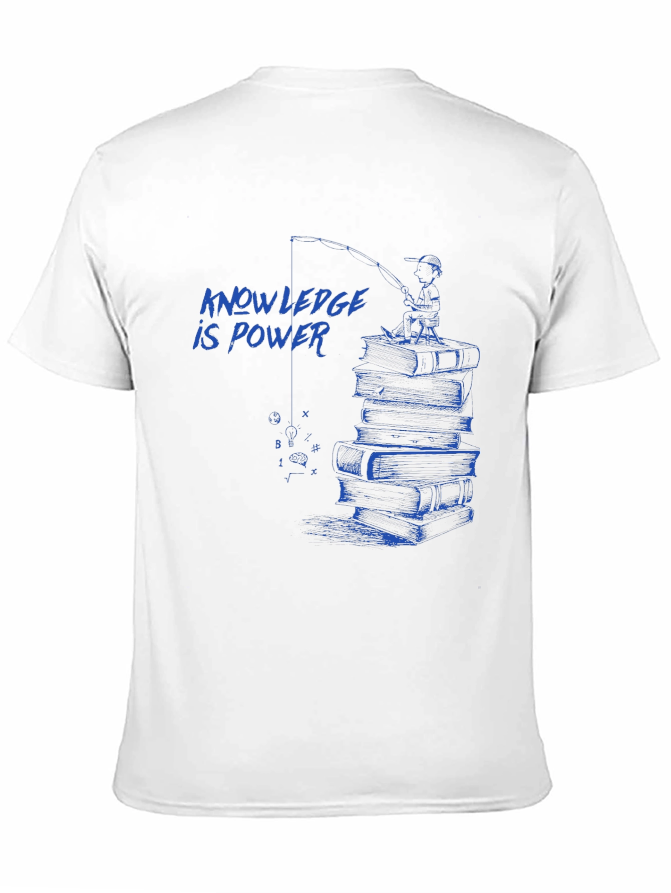 Knowledge is Power T-Shirt - Smart Education Design