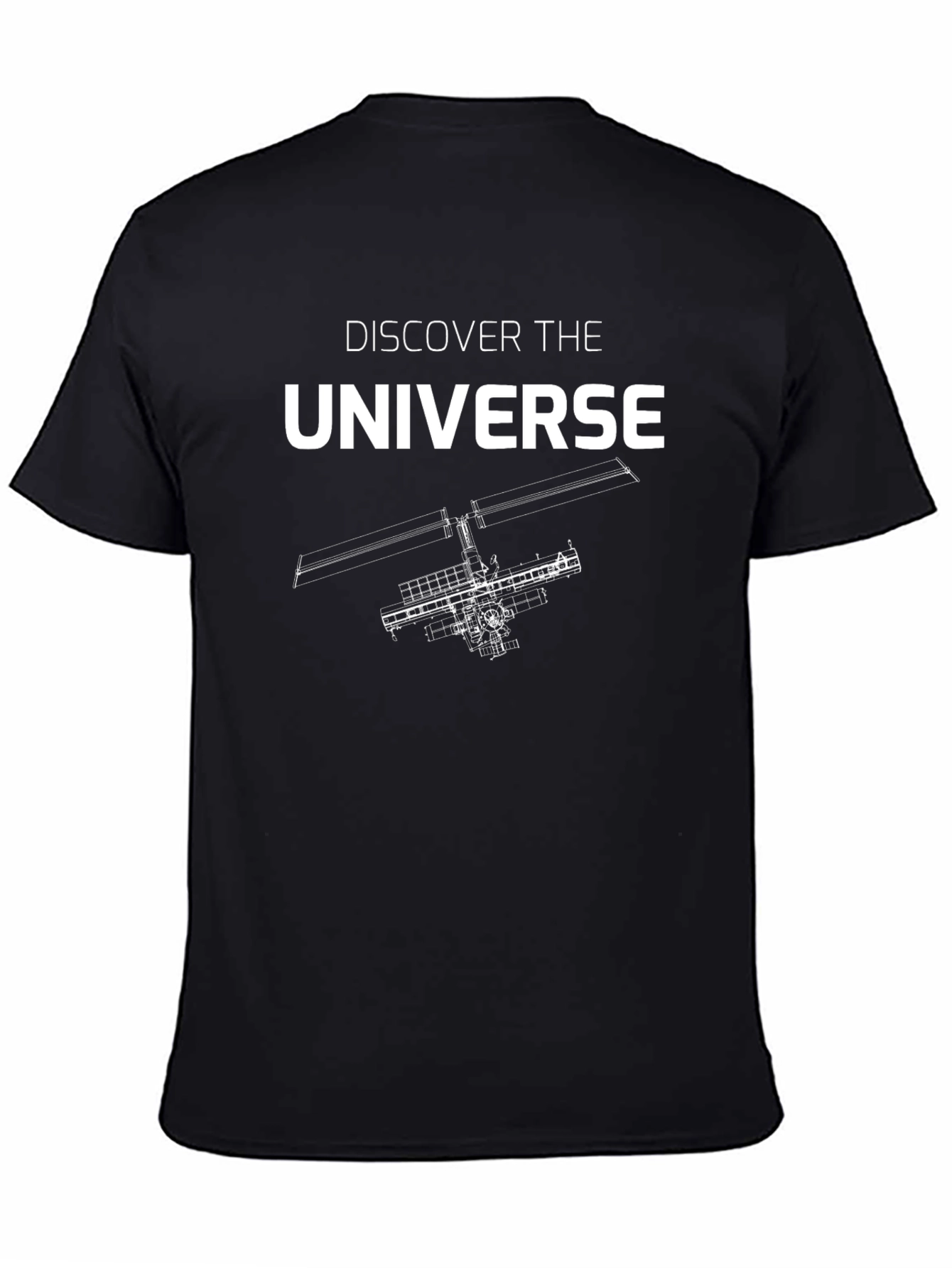 Discover the Universe Black Graphic Tee