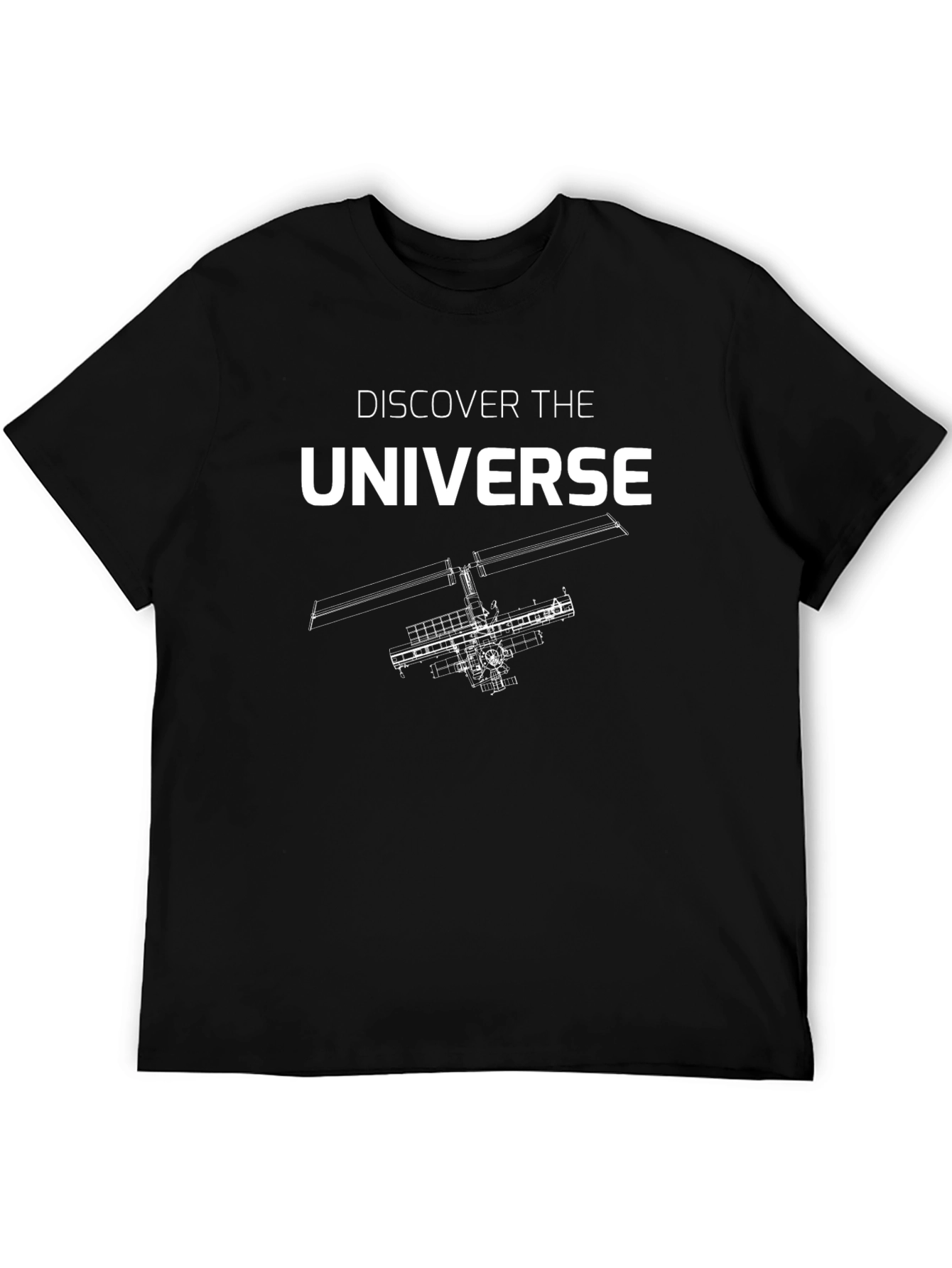 Discover the Universe Black Graphic Tee