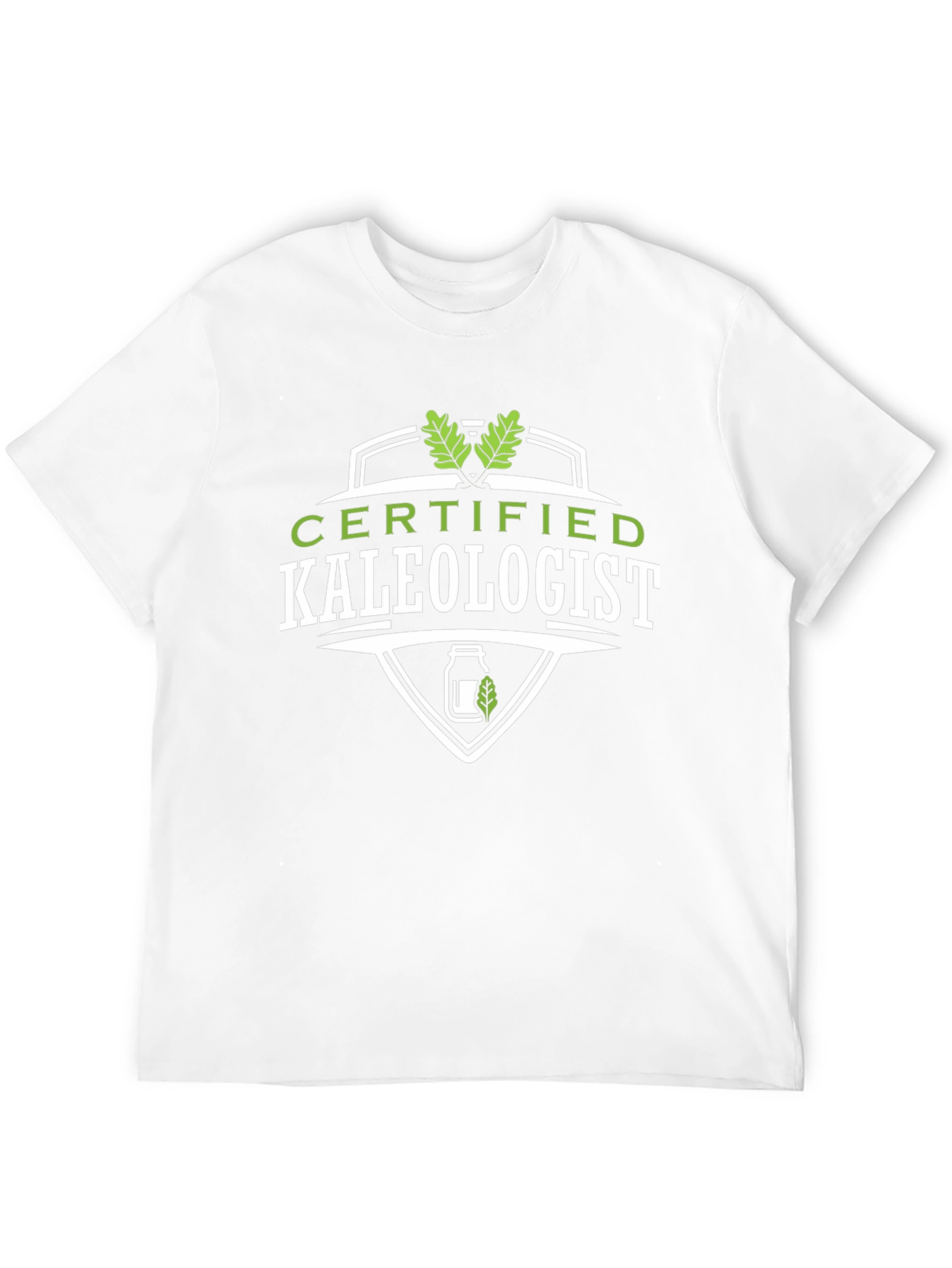 Certified Kaleologist Graphic T-Shirt - Black