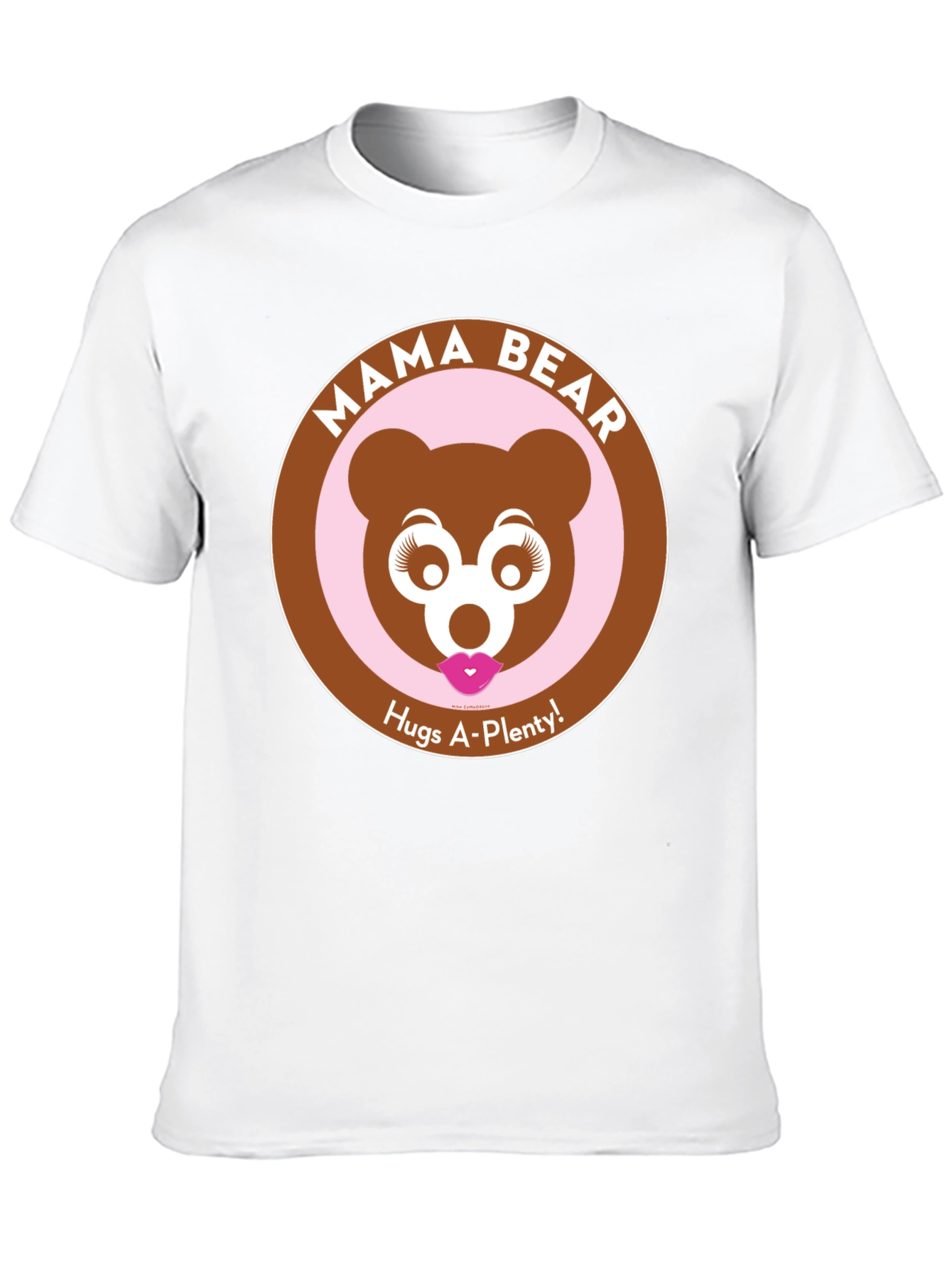 Mama Bear Hugs T-Shirt - Soft & Stylish