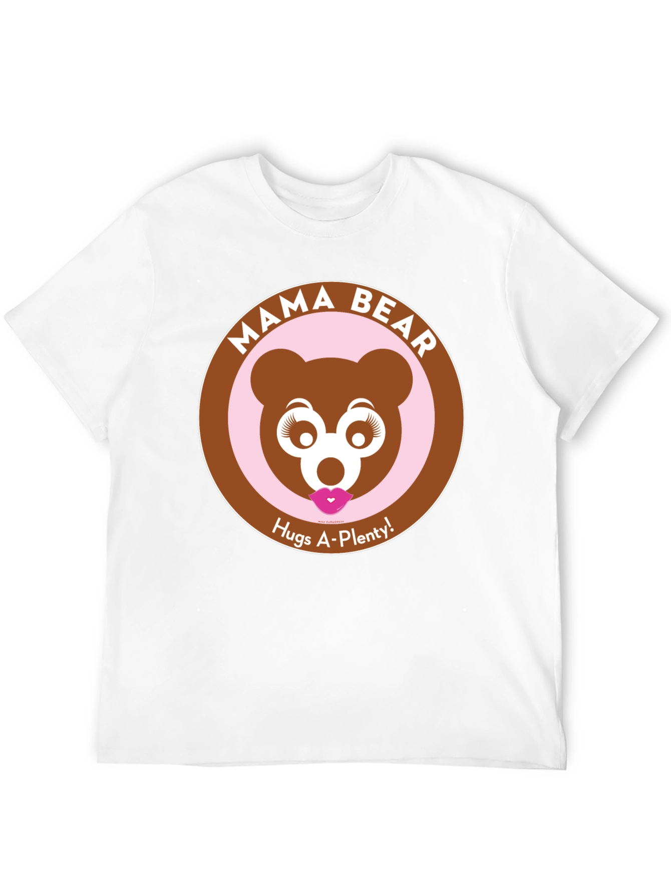 Mama Bear Hugs T-Shirt - Soft & Stylish