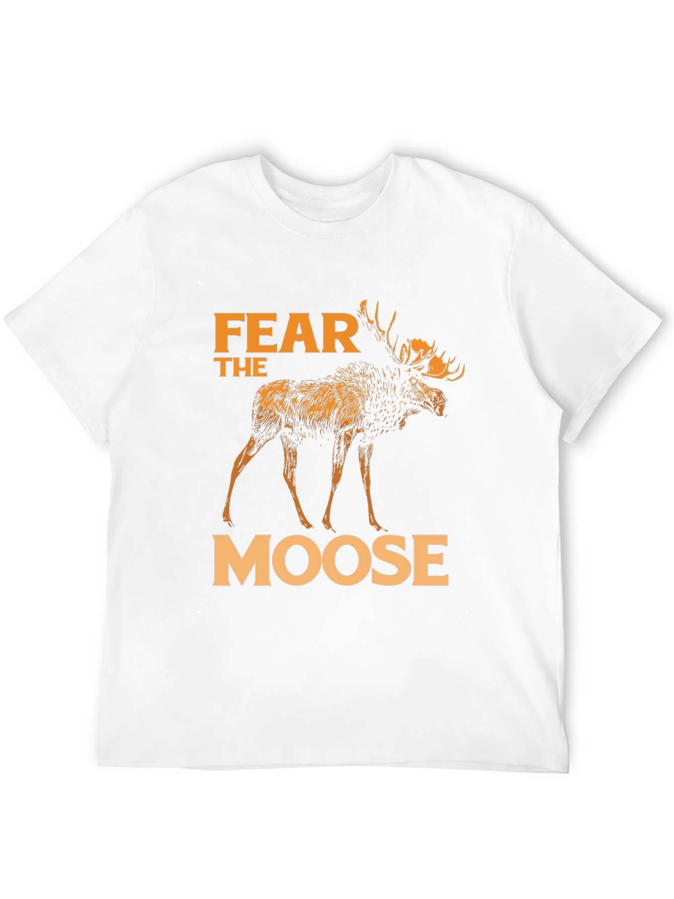 Fear The Moose T-Shirt - Black
