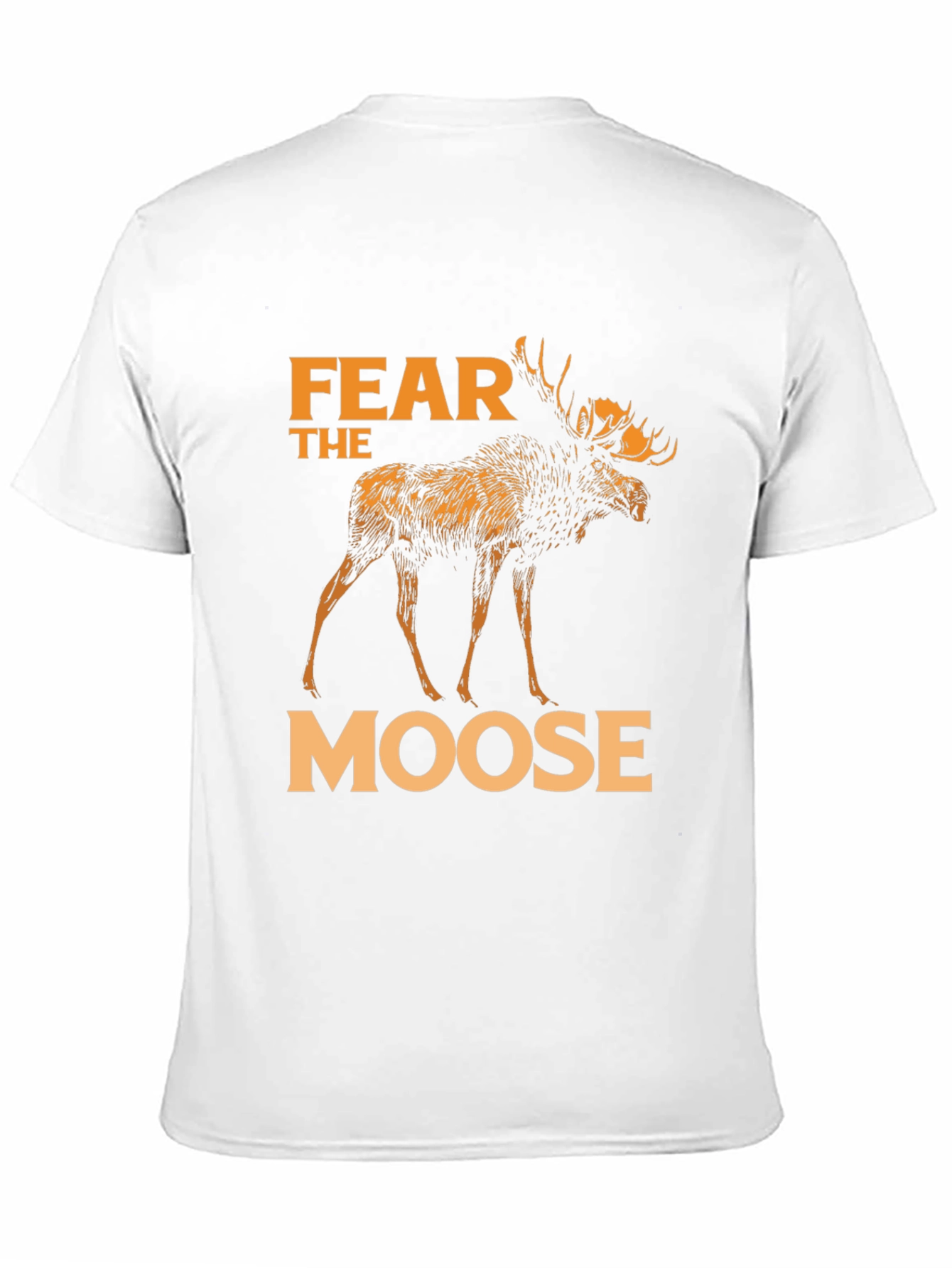Fear The Moose T-Shirt - Black