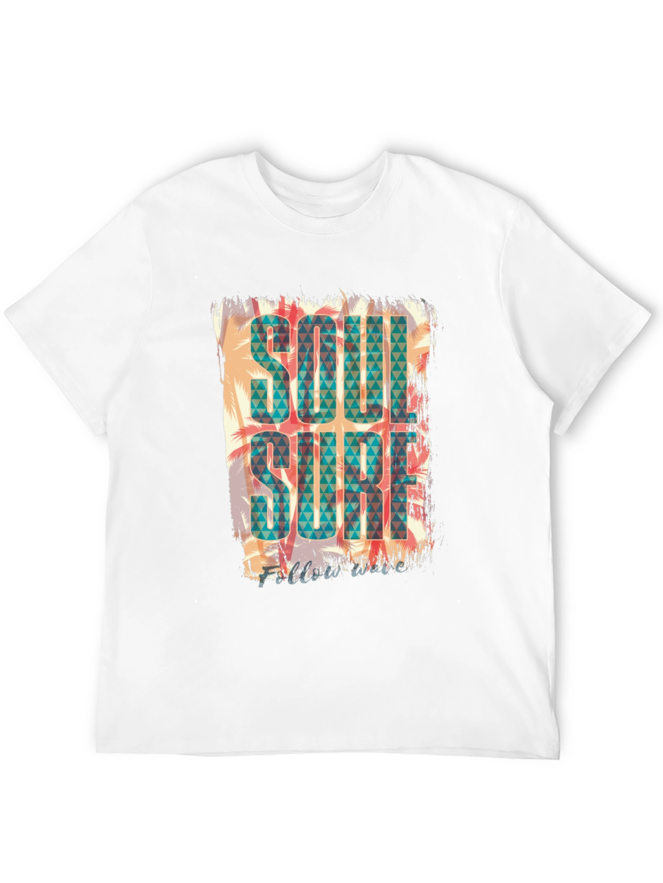 Soul Surf Graphic Tee - Tropical Summer Vibe