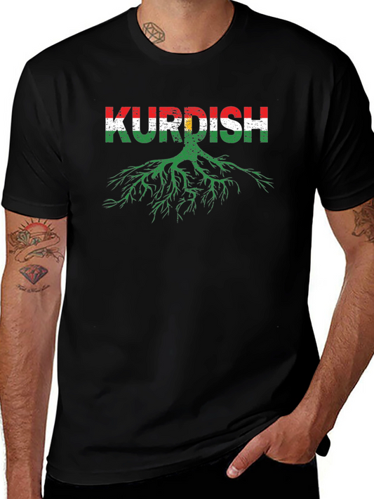 Kurdish Roots Black T-Shirt