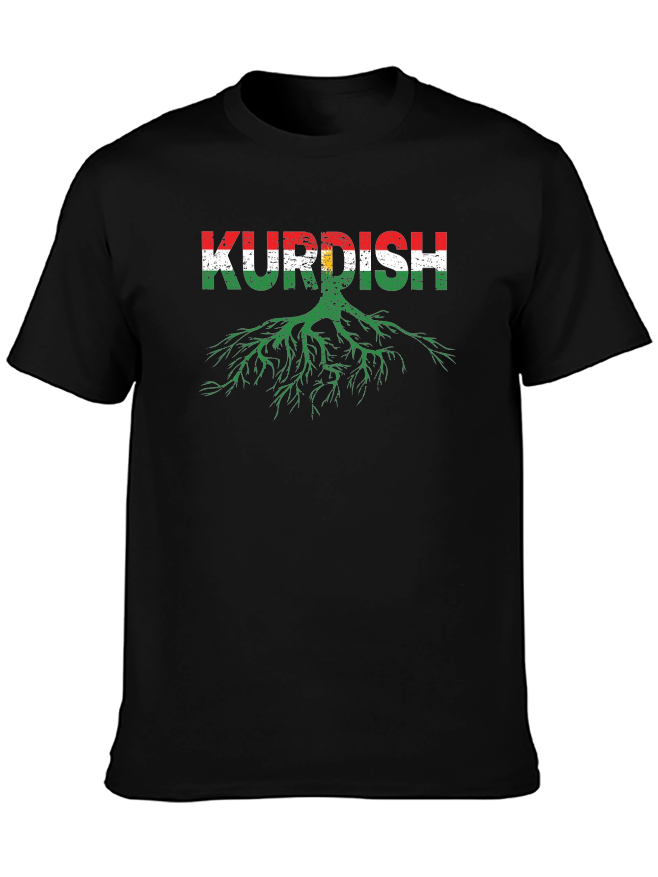 Kurdish Roots Black T-Shirt